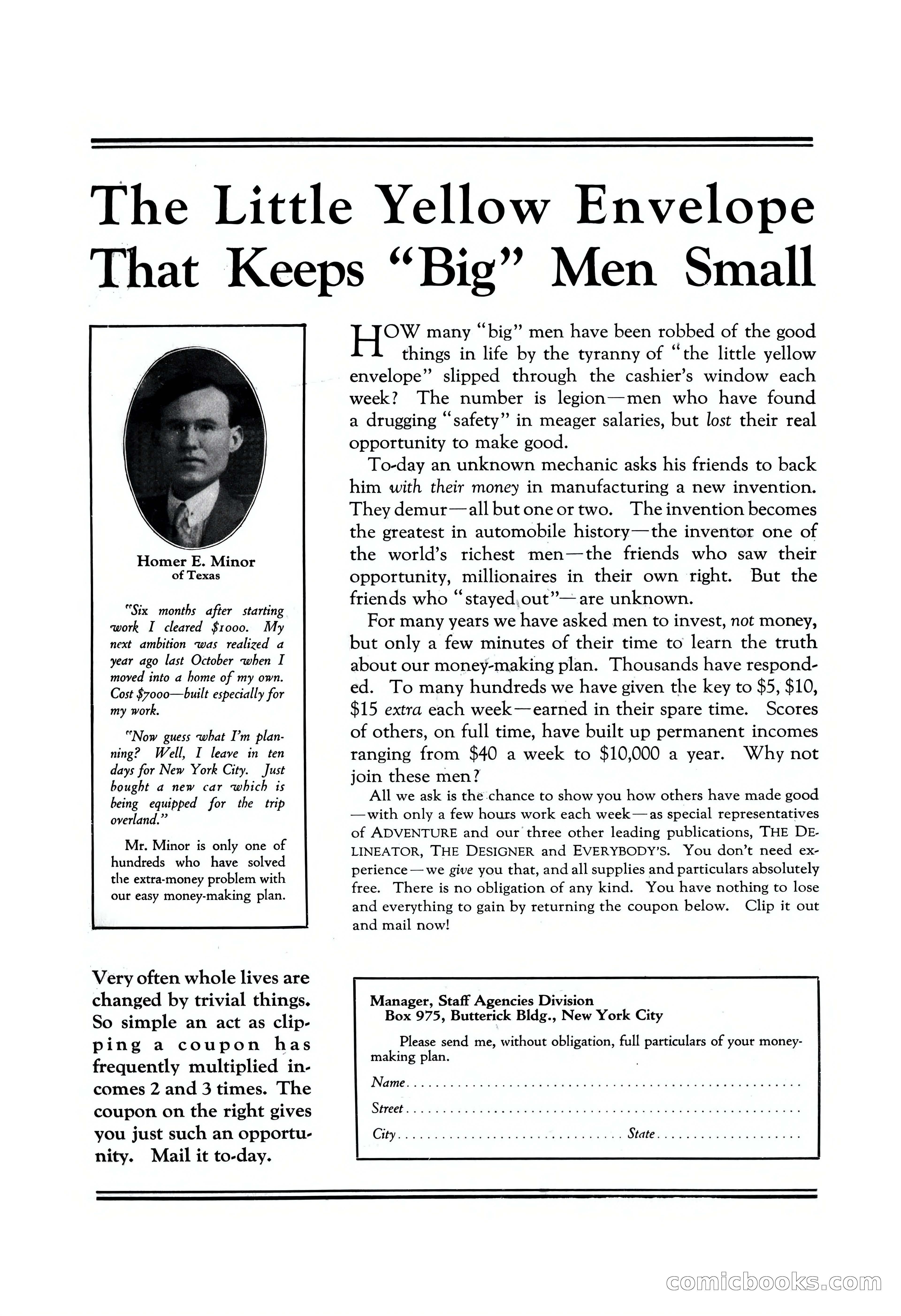 Adventure Magazine, August 30, 1923 — page 2 of 204