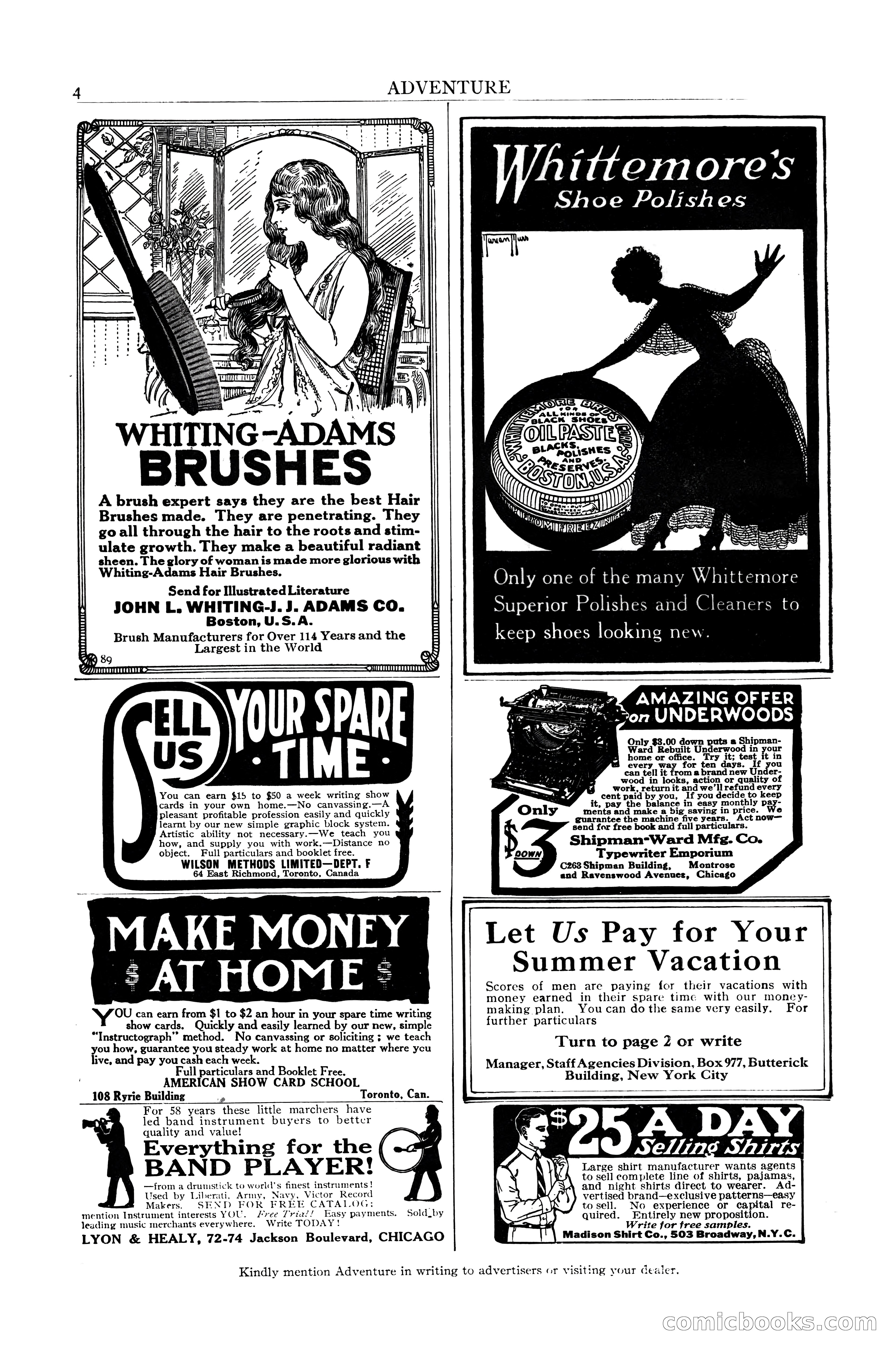 Adventure Magazine, August 30, 1923 — page 6 of 204