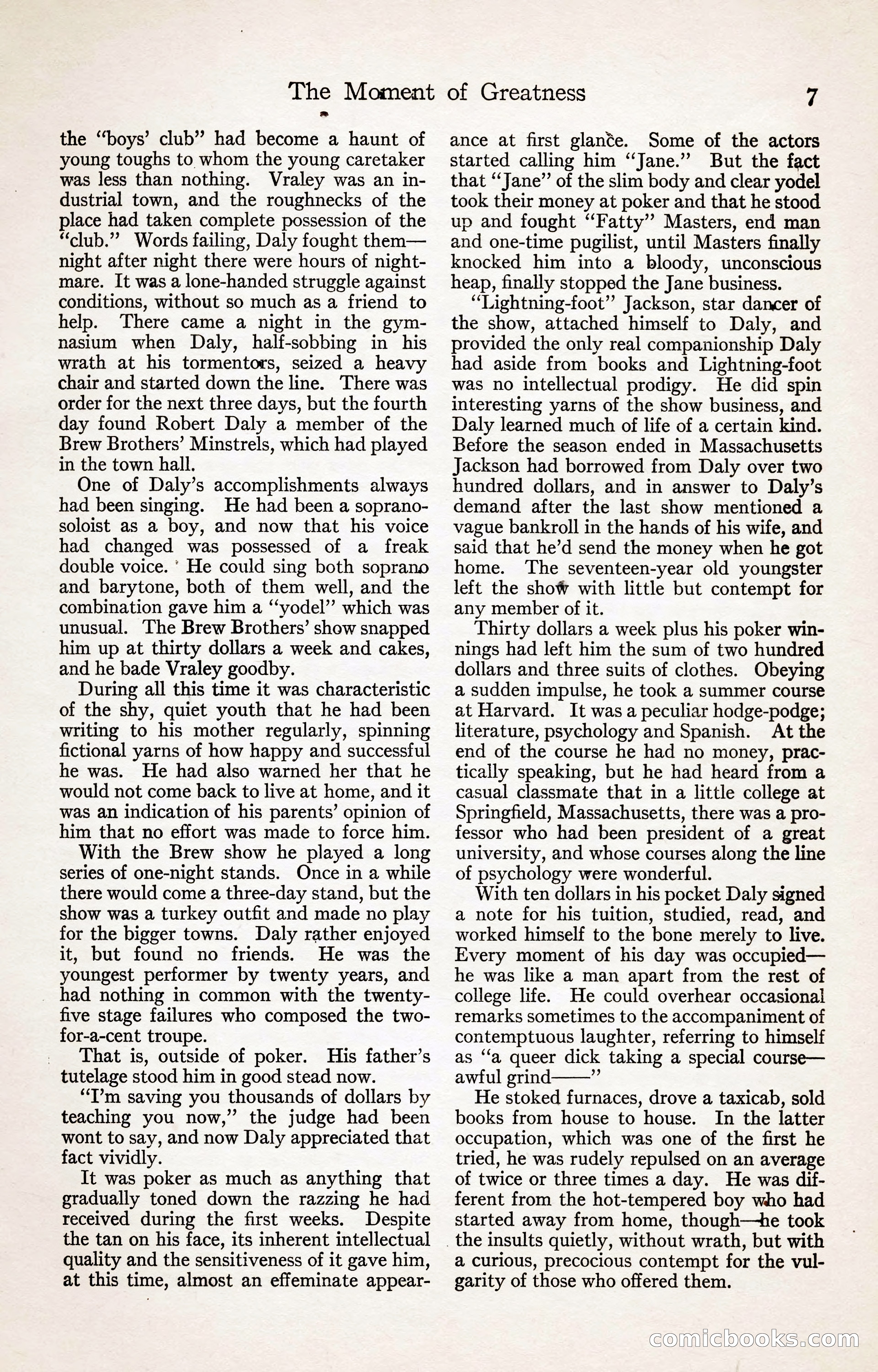 Adventure Magazine, August 30, 1923 — page 17 of 204