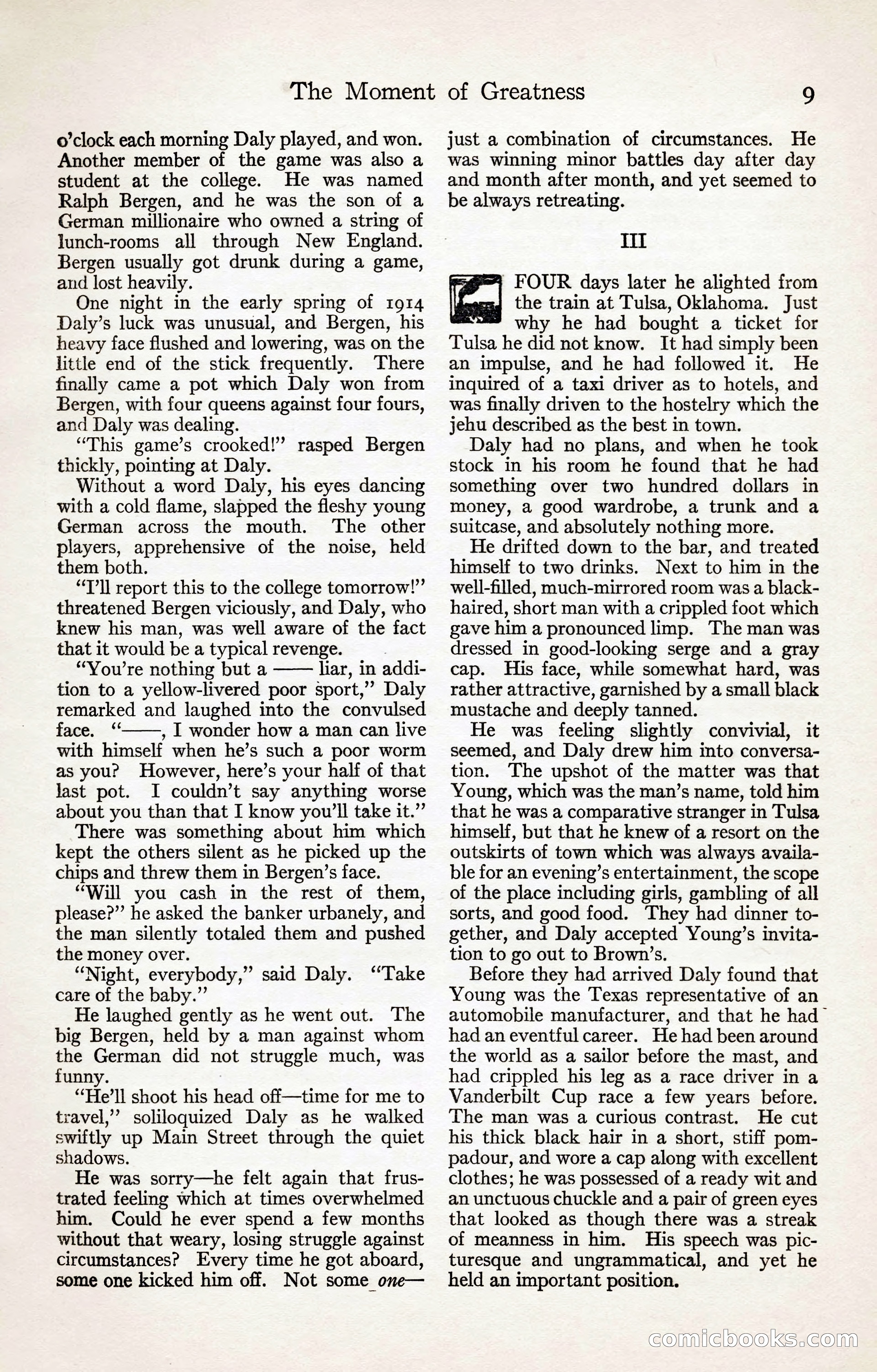 Adventure Magazine, August 30, 1923 — page 19 of 204