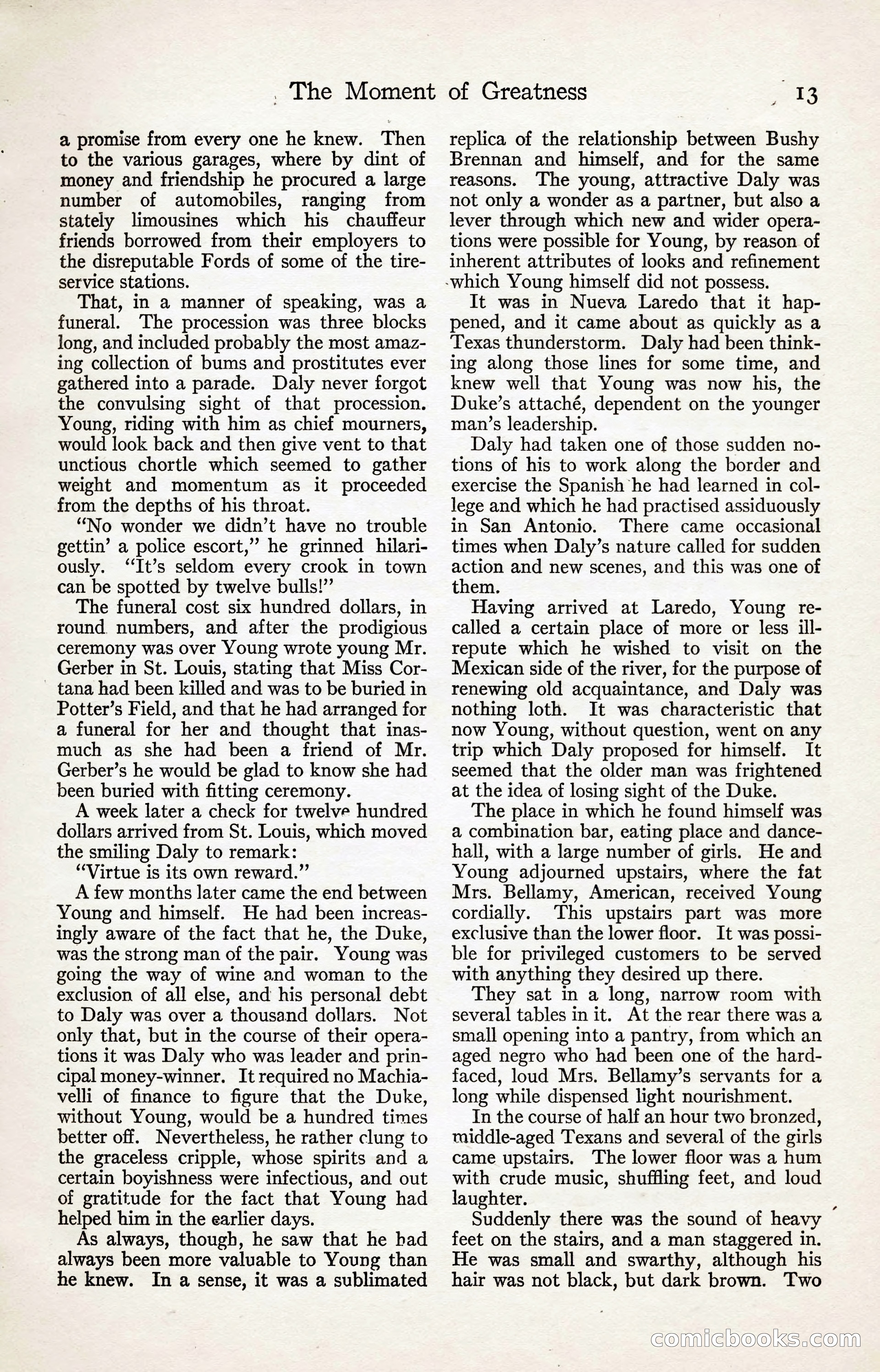 Adventure Magazine, August 30, 1923 — page 23 of 204