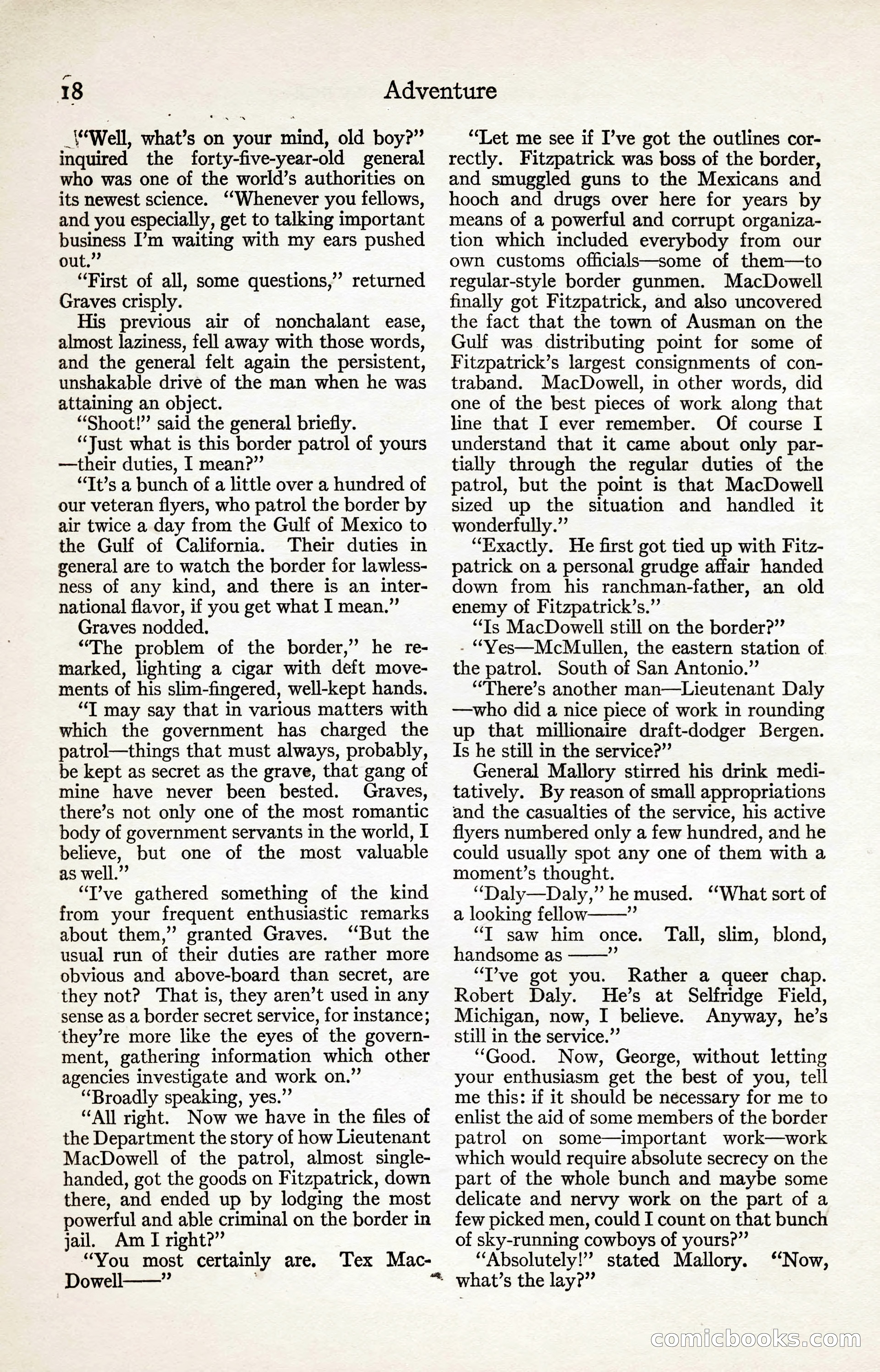 Adventure Magazine, August 30, 1923 — page 28 of 204