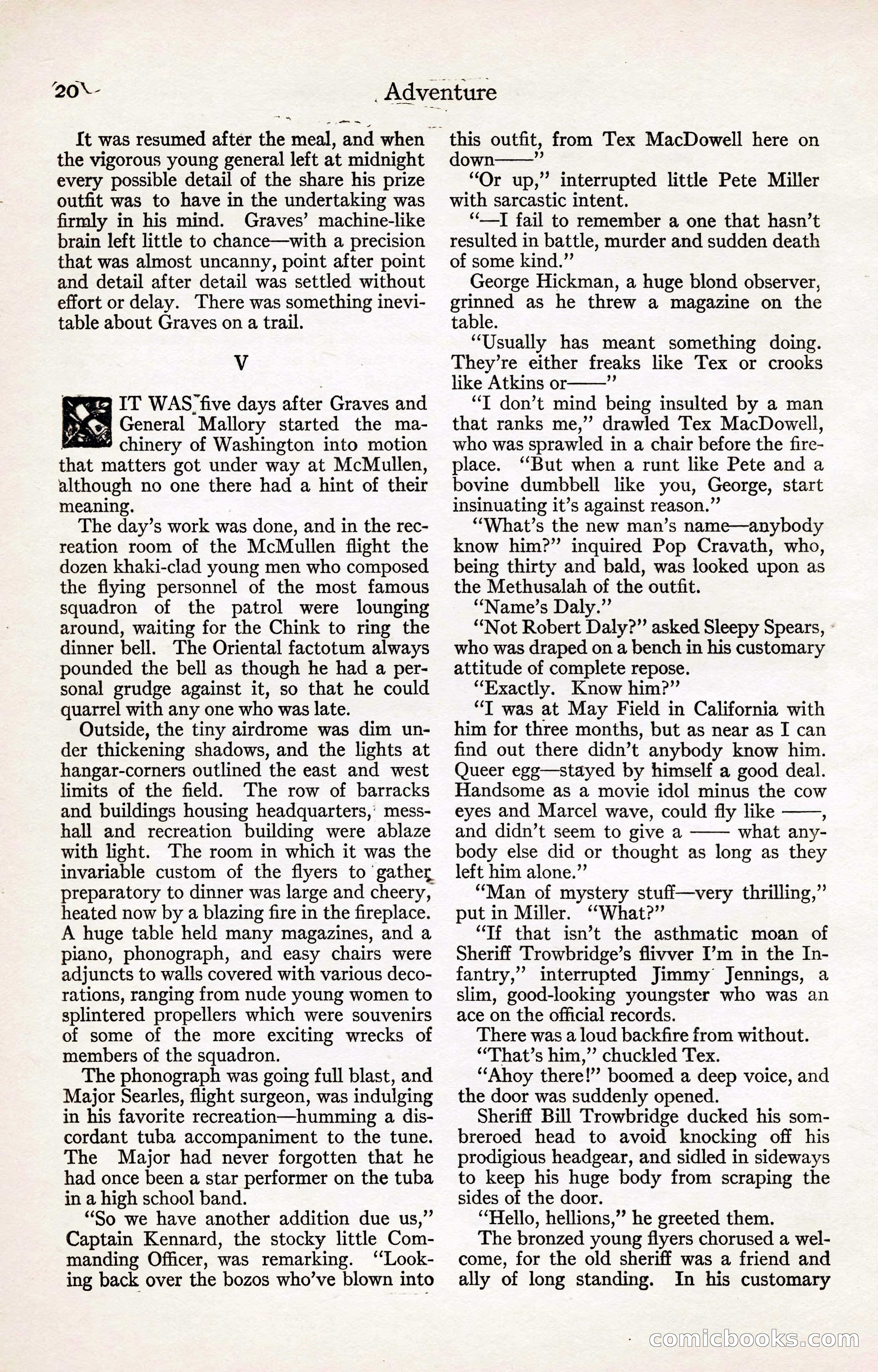 Adventure Magazine, August 30, 1923 — page 30 of 204