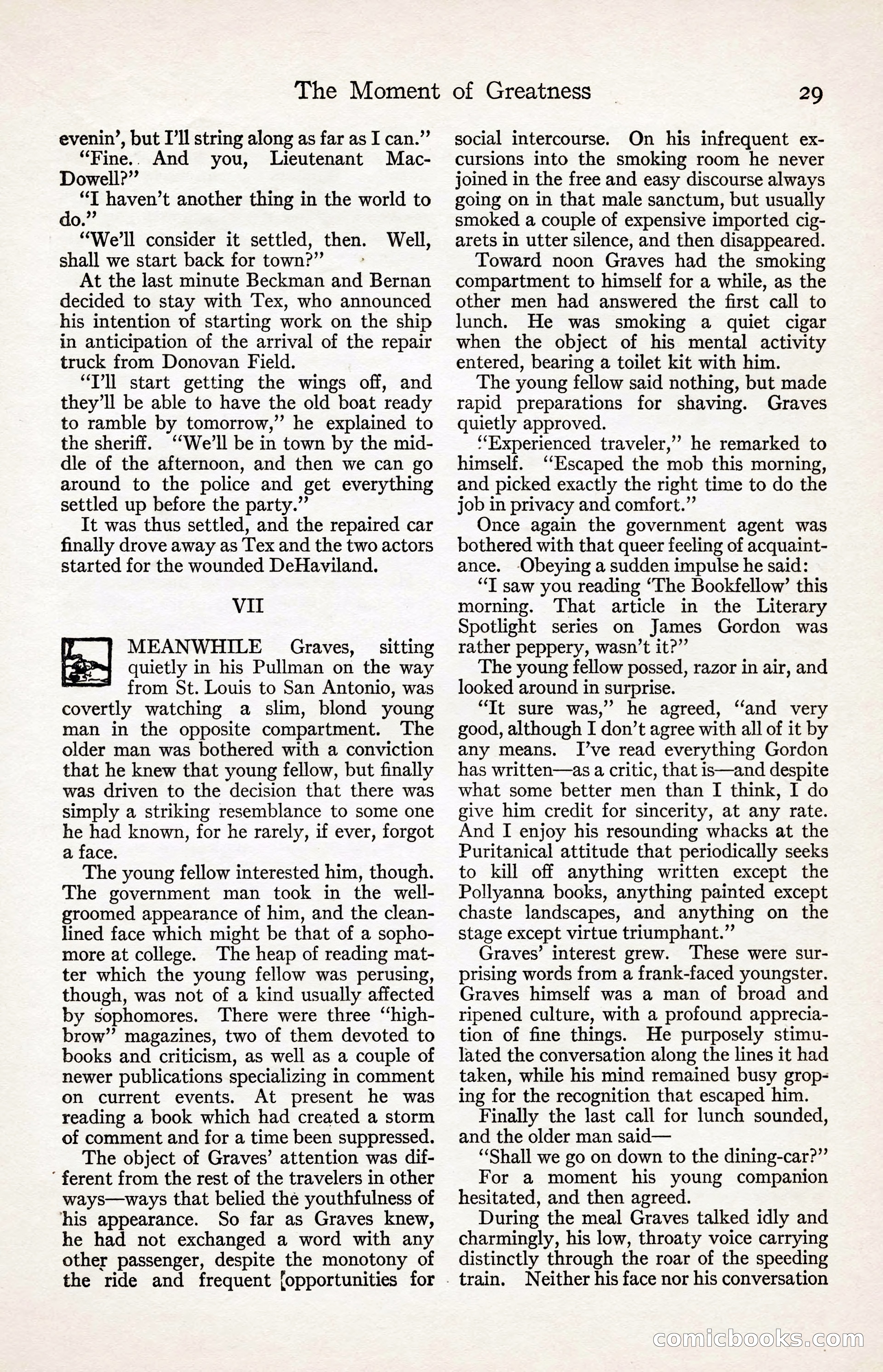 Adventure Magazine, August 30, 1923 — page 39 of 204