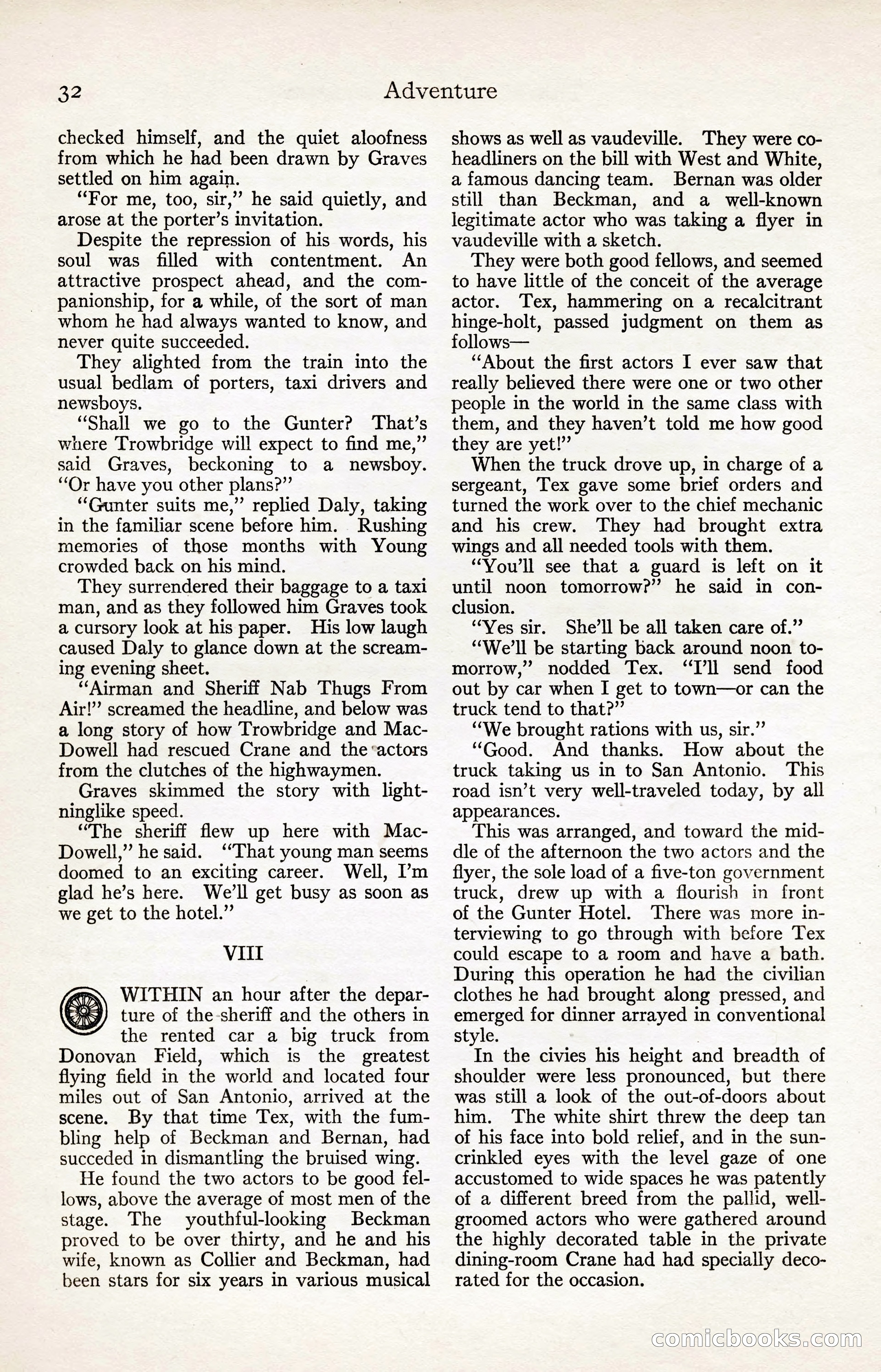 Adventure Magazine, August 30, 1923 — page 42 of 204