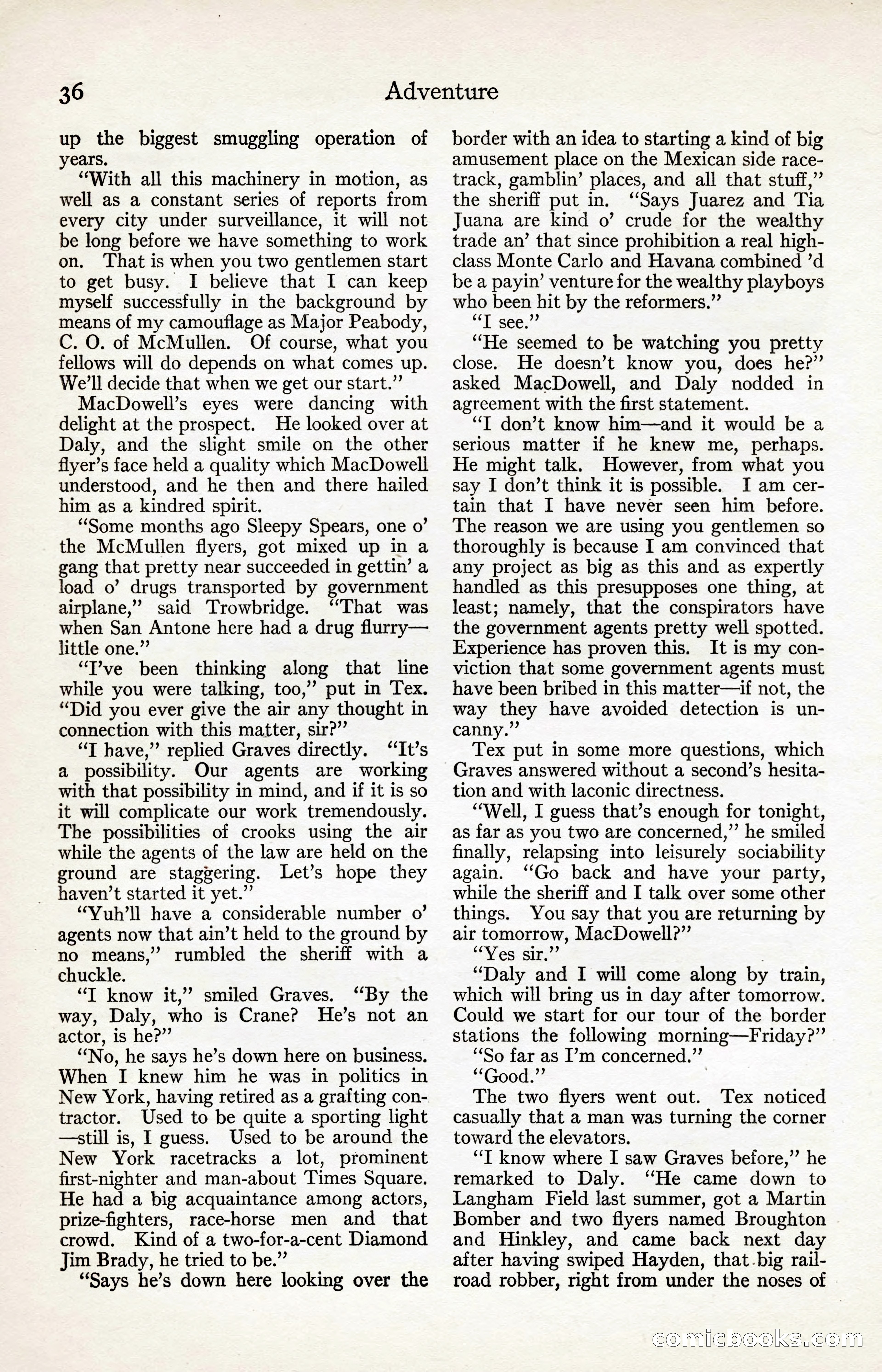 Adventure Magazine, August 30, 1923 — page 46 of 204