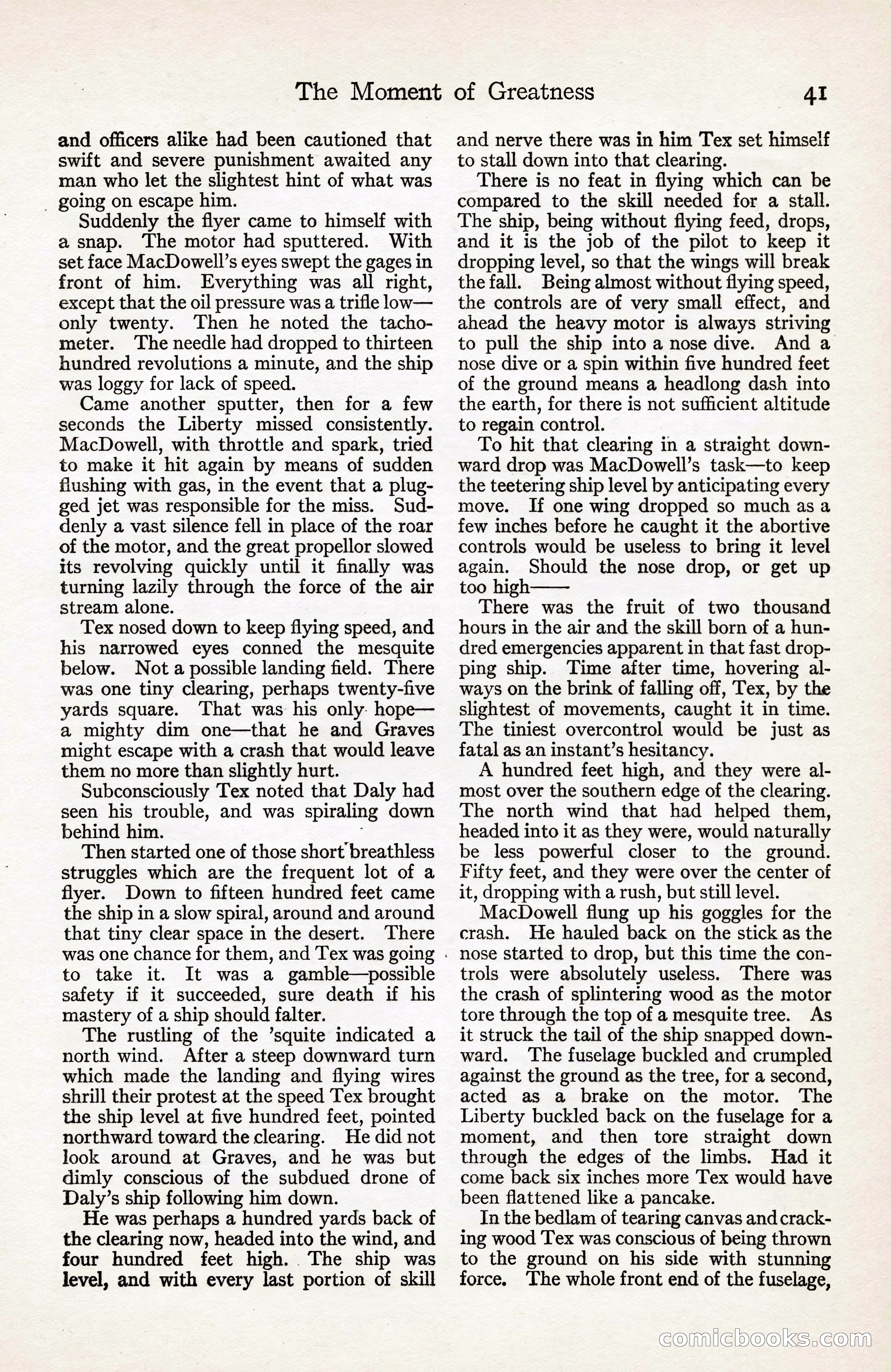 Adventure Magazine, August 30, 1923 — page 51 of 204