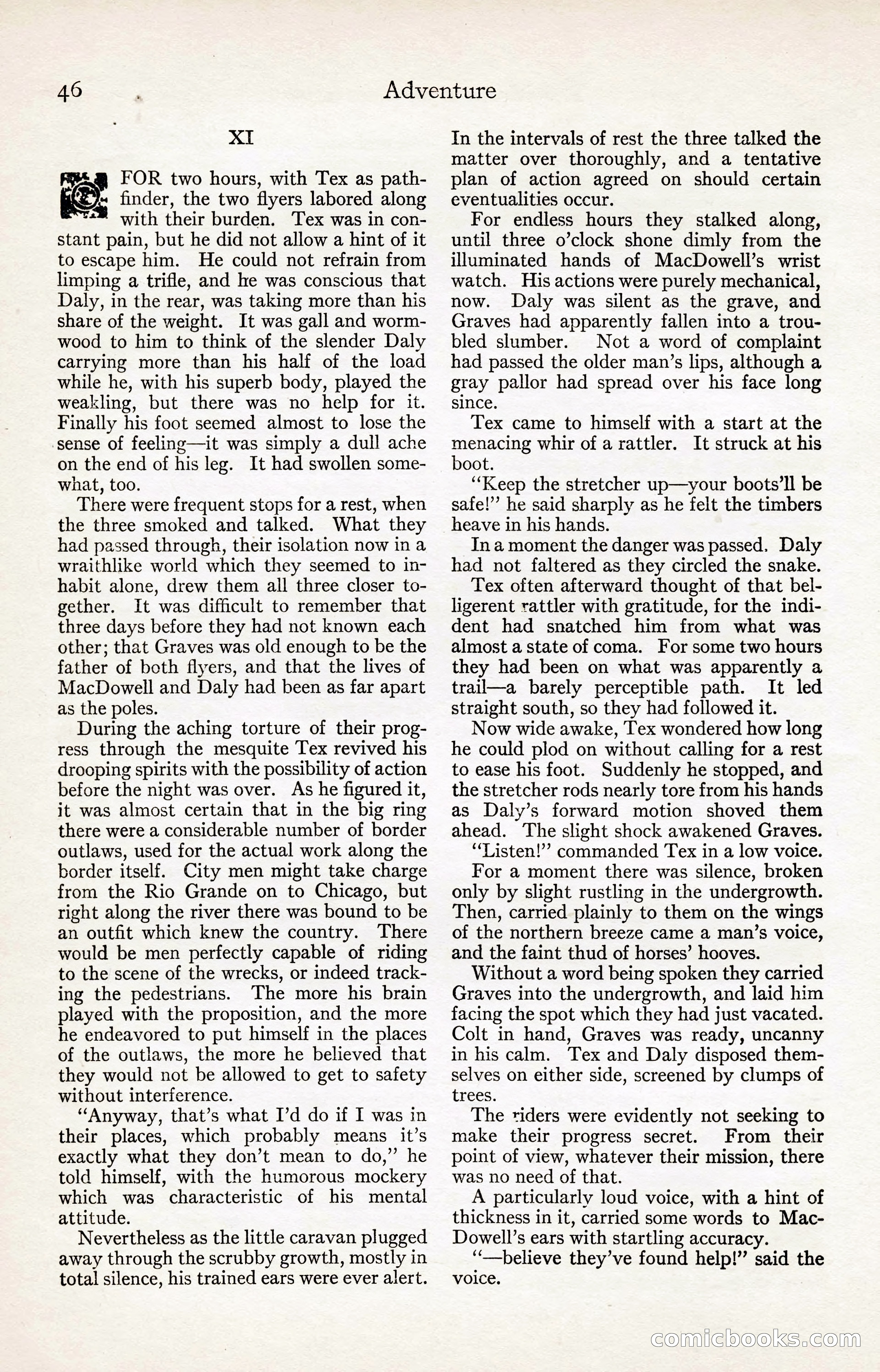Adventure Magazine, August 30, 1923 — page 56 of 204