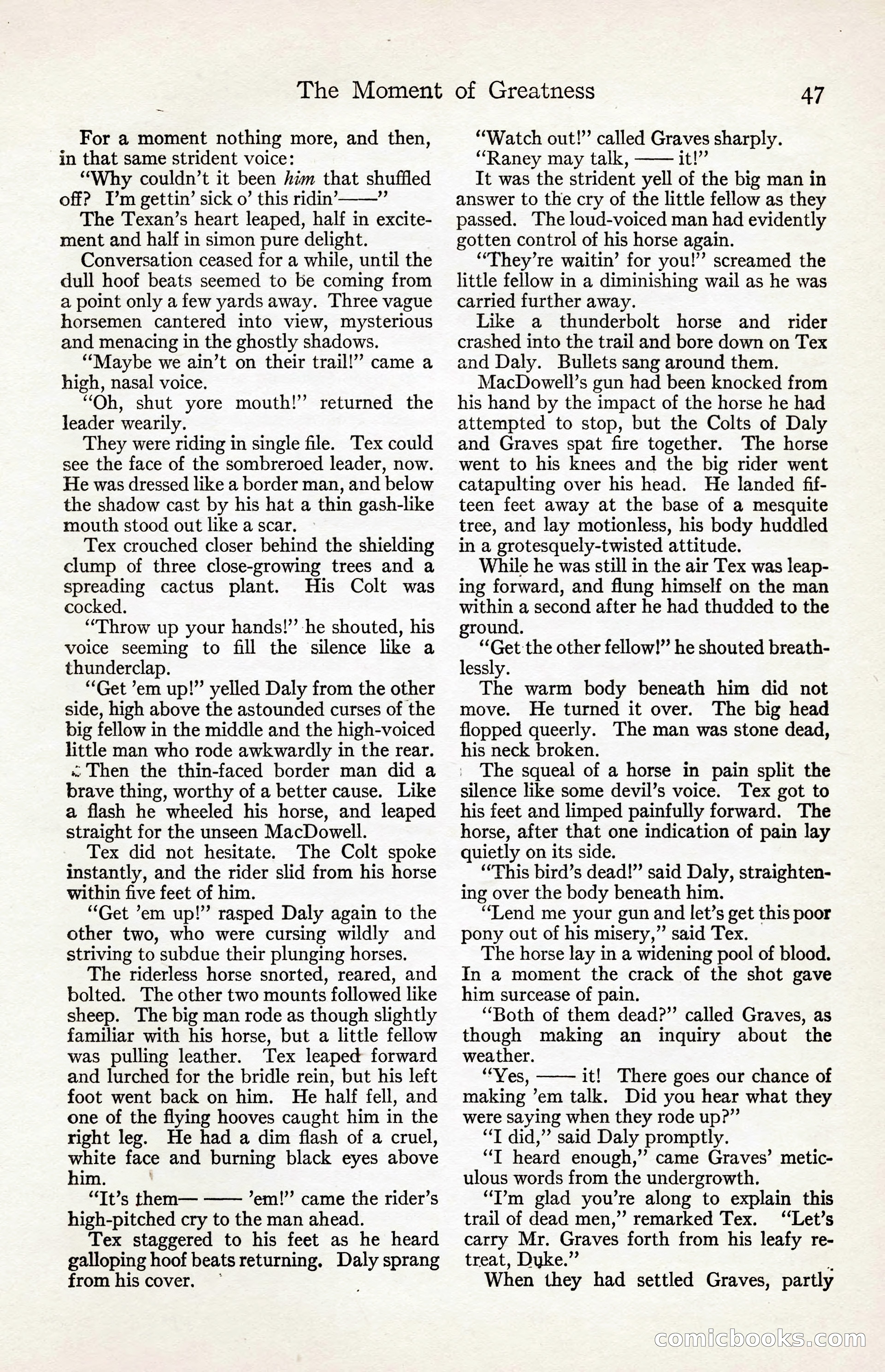 Adventure Magazine, August 30, 1923 — page 57 of 204