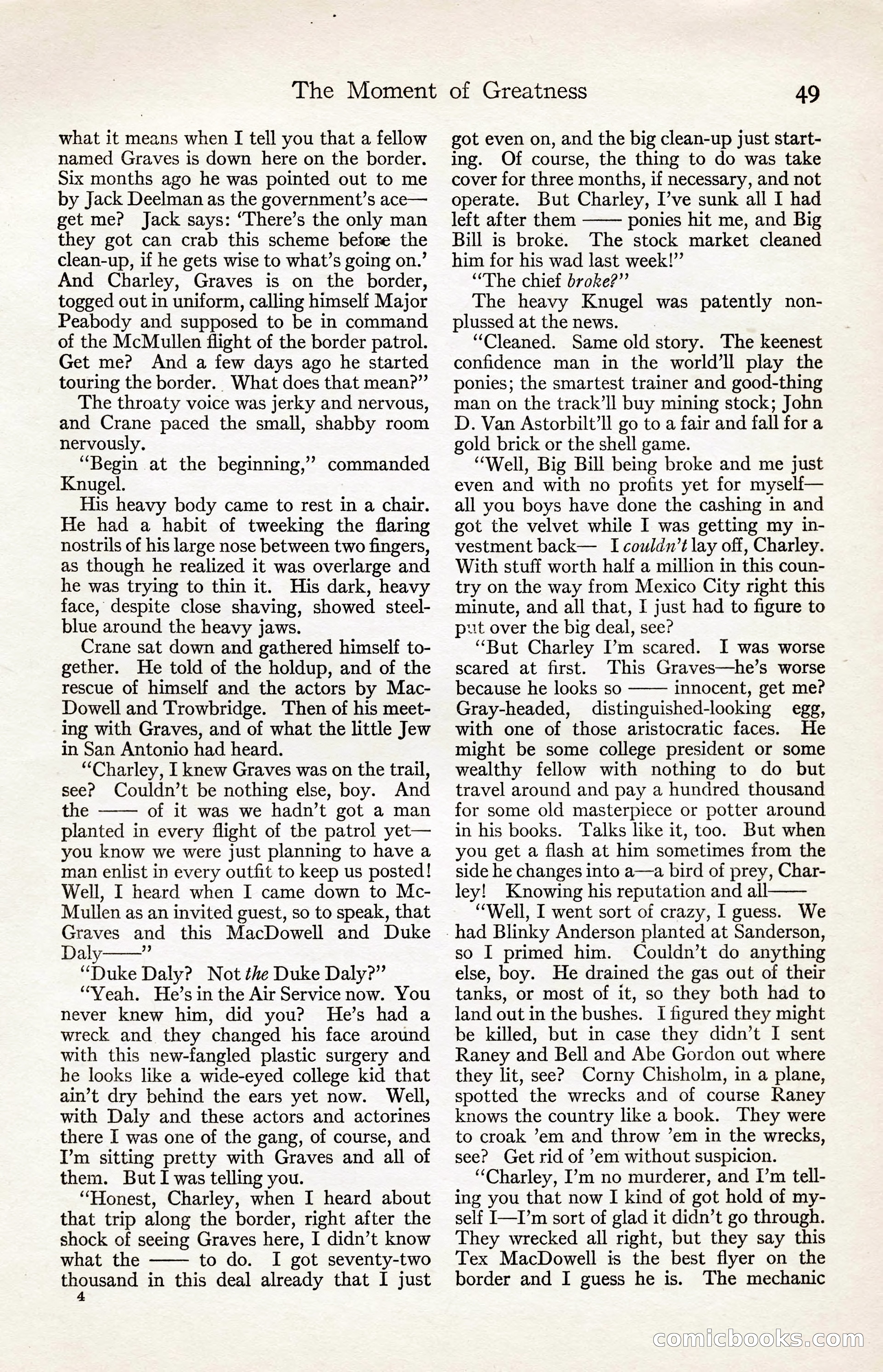 Adventure Magazine, August 30, 1923 — page 59 of 204