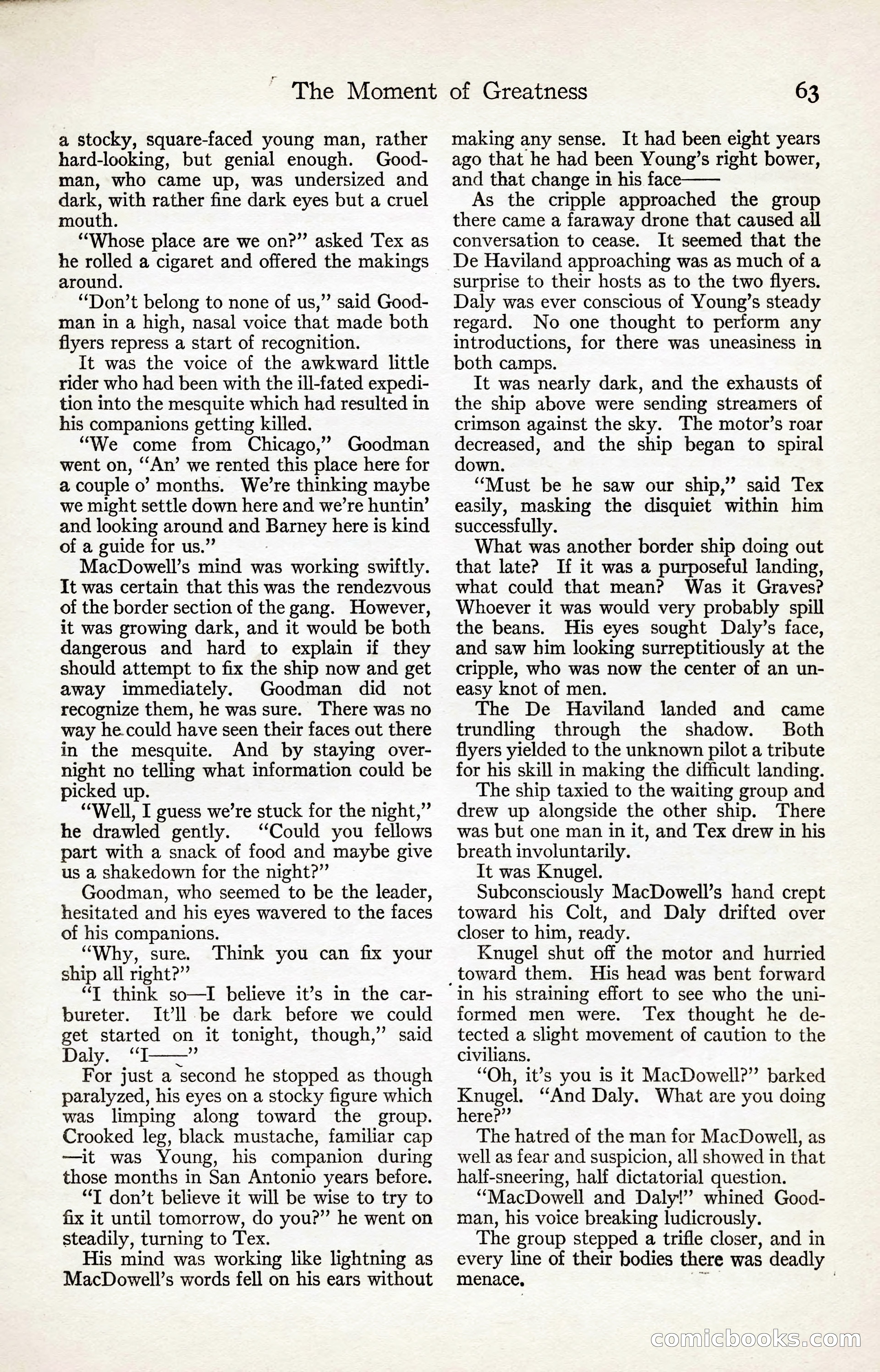 Adventure Magazine, August 30, 1923 — page 73 of 204
