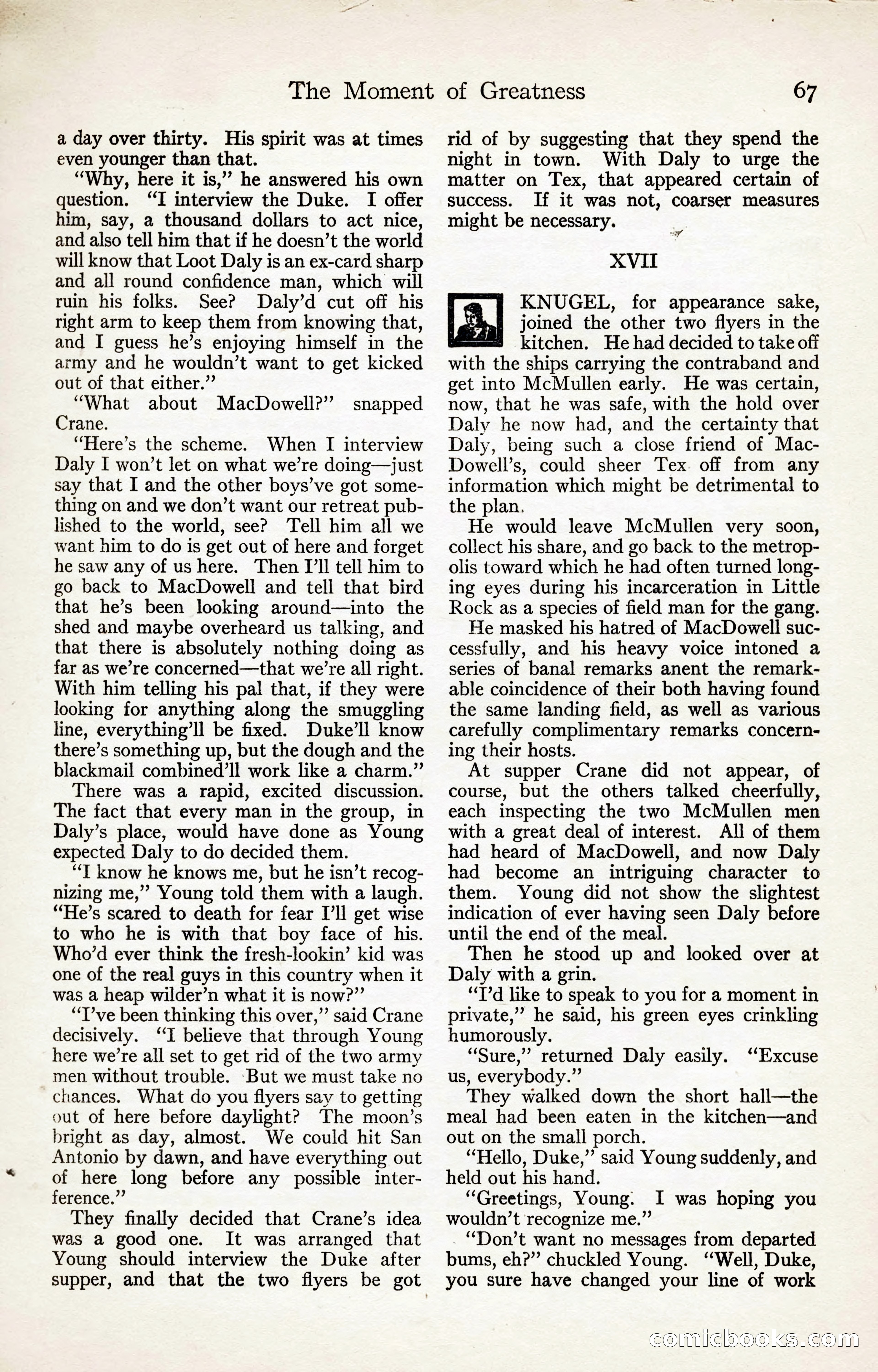 Adventure Magazine, August 30, 1923 — page 77 of 204