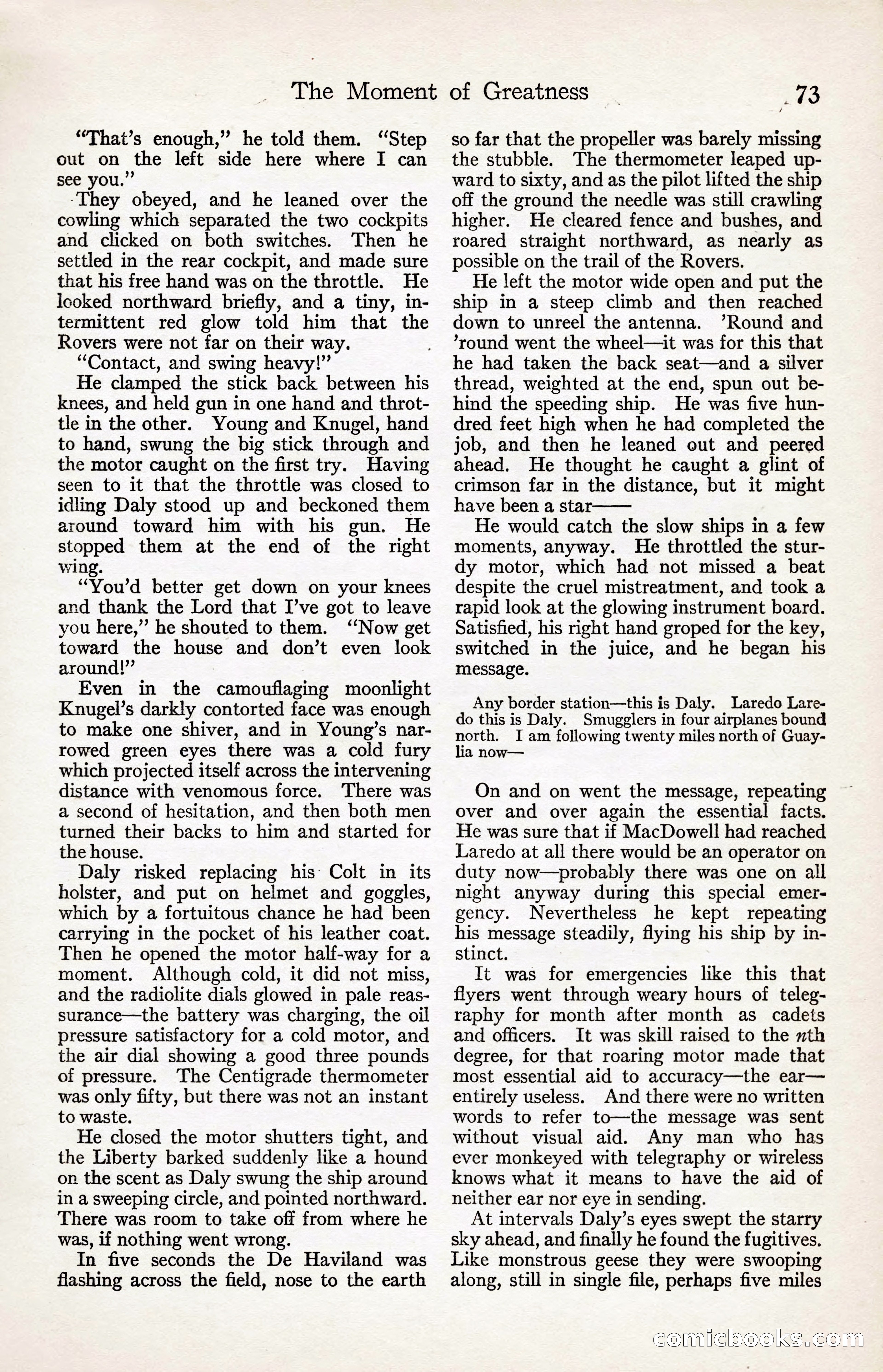 Adventure Magazine, August 30, 1923 — page 83 of 204