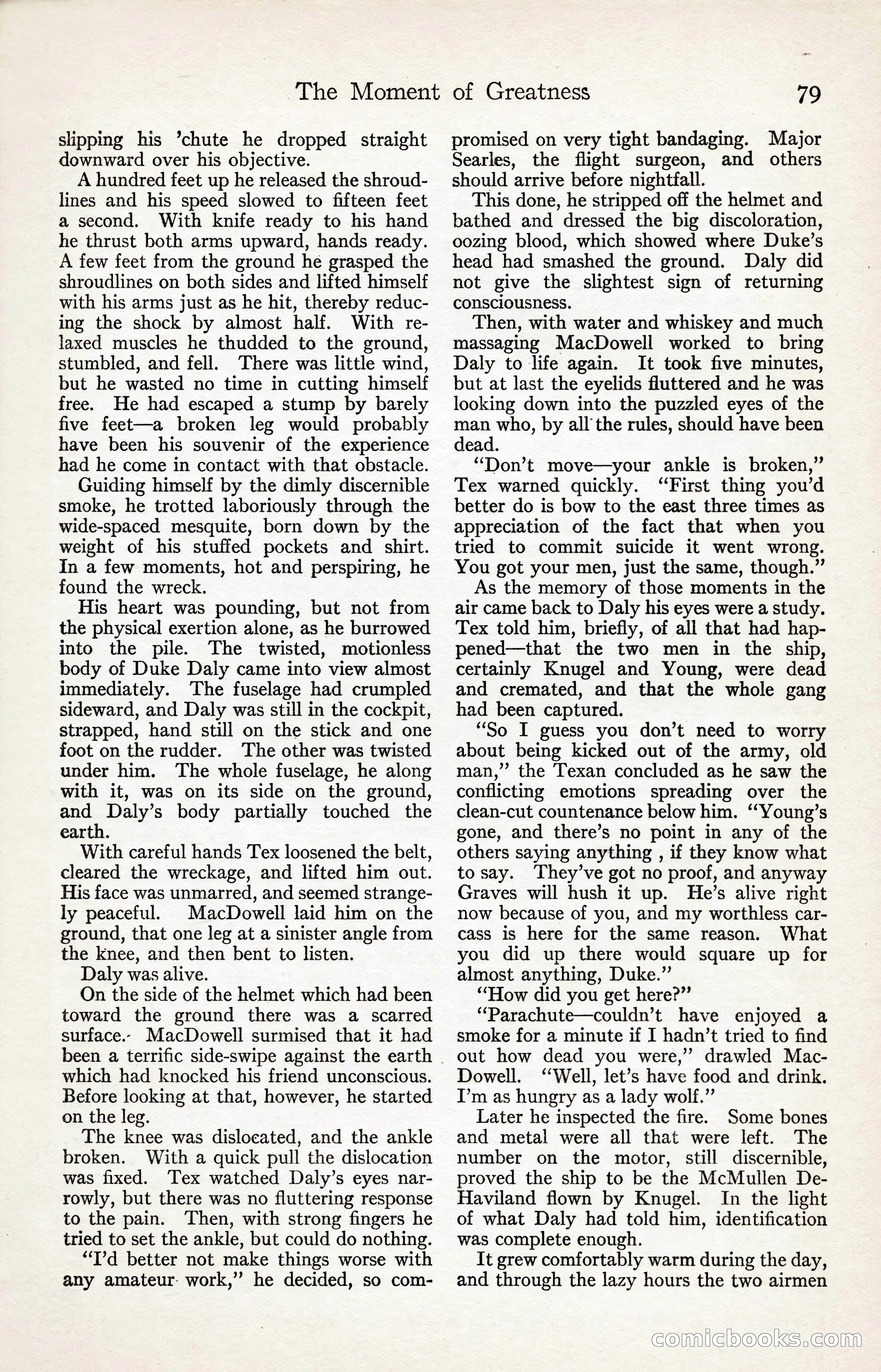 Adventure Magazine, August 30, 1923 — page 89 of 204
