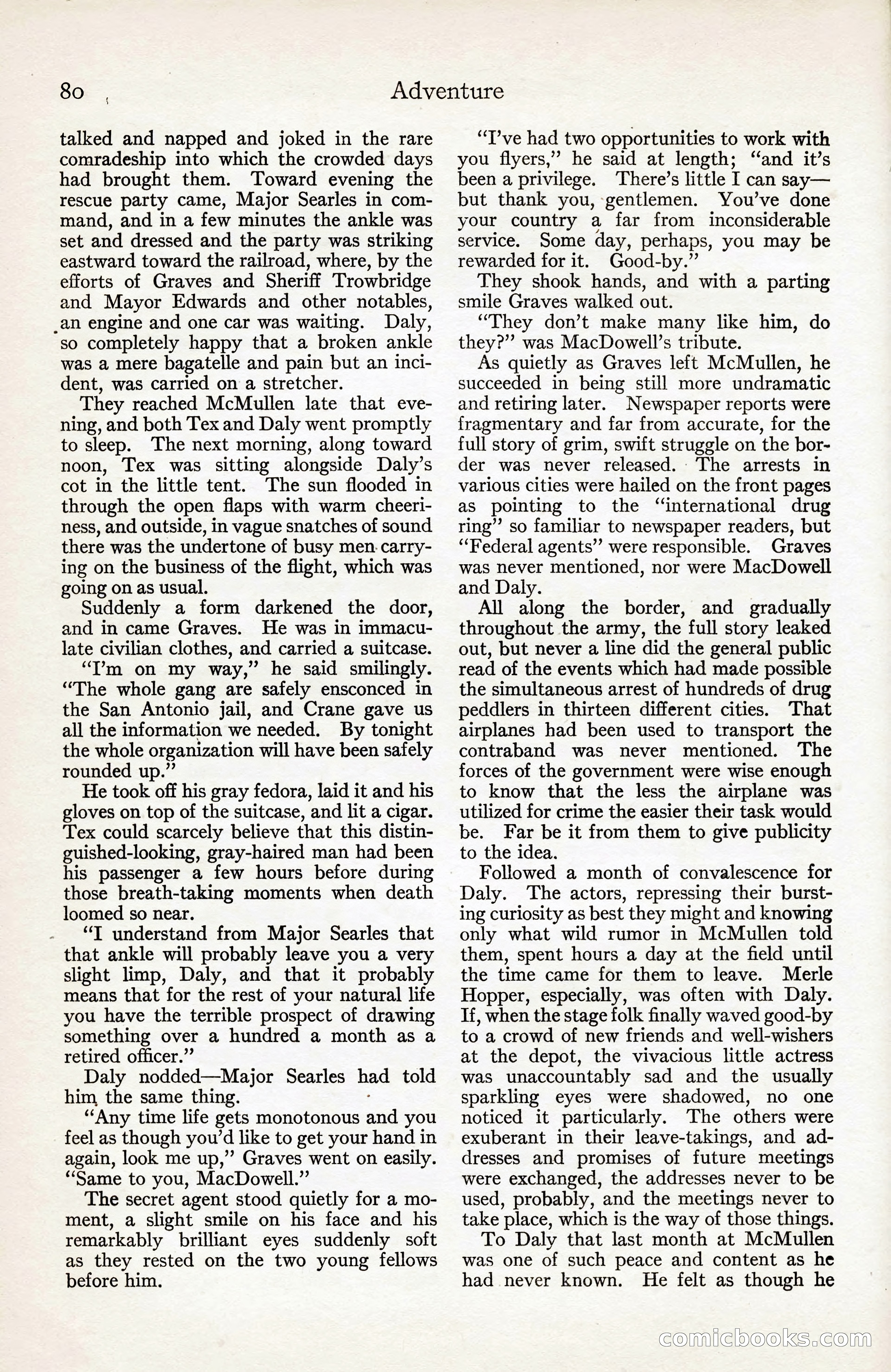 Adventure Magazine, August 30, 1923 — page 90 of 204