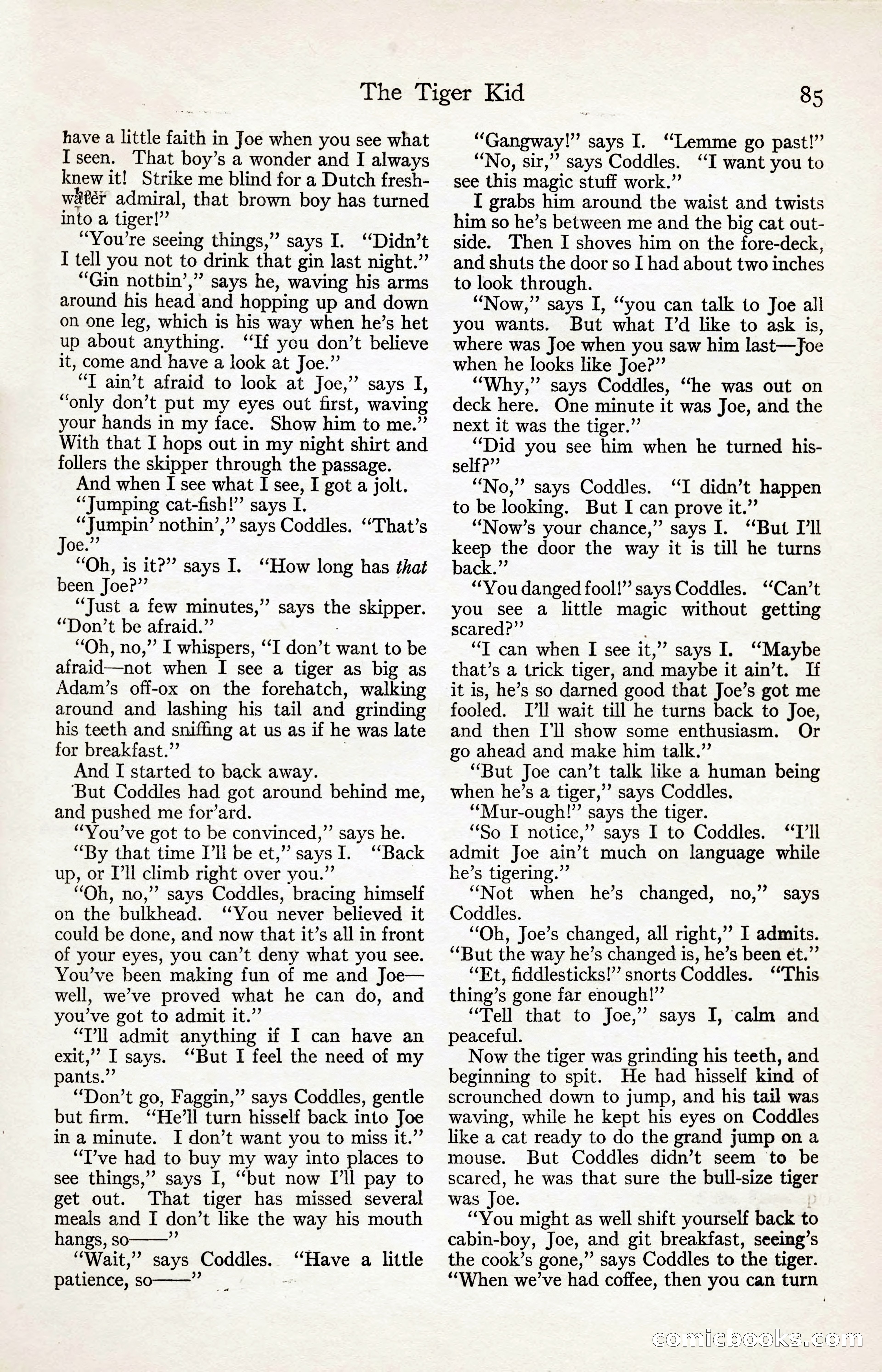 Adventure Magazine, August 30, 1923 — page 95 of 204