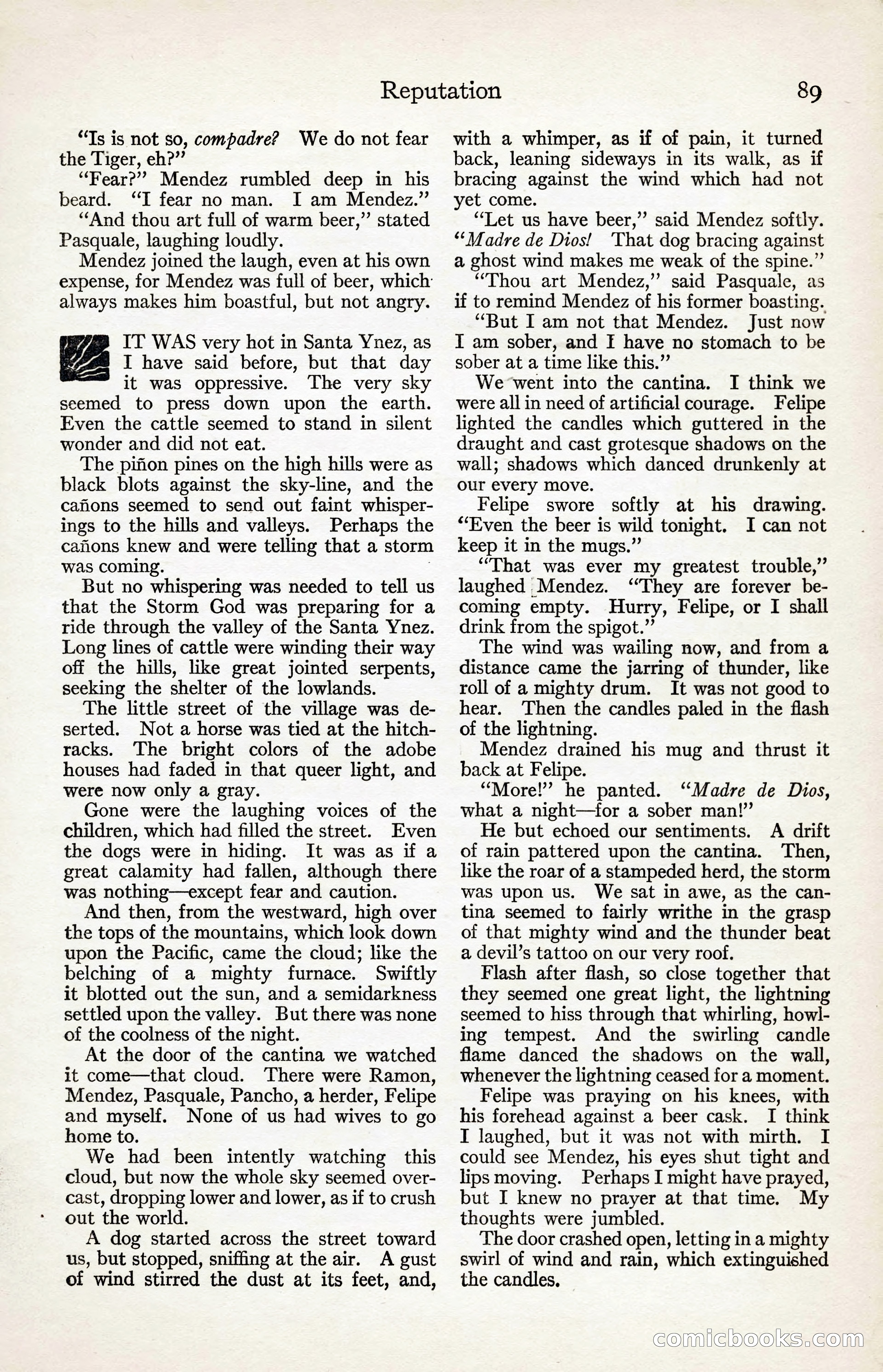 Adventure Magazine, August 30, 1923 — page 99 of 204