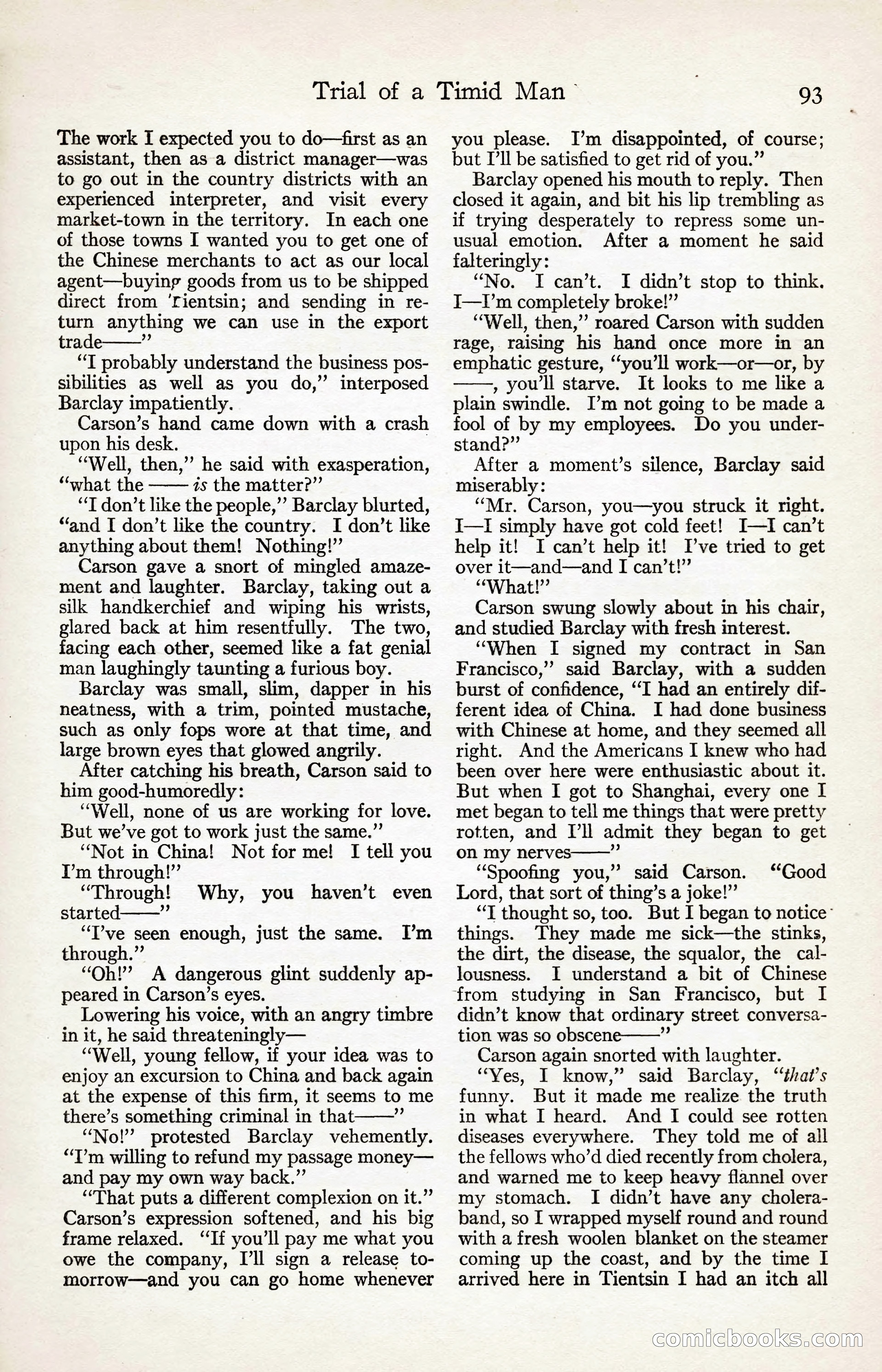Adventure Magazine, August 30, 1923 — page 103 of 204