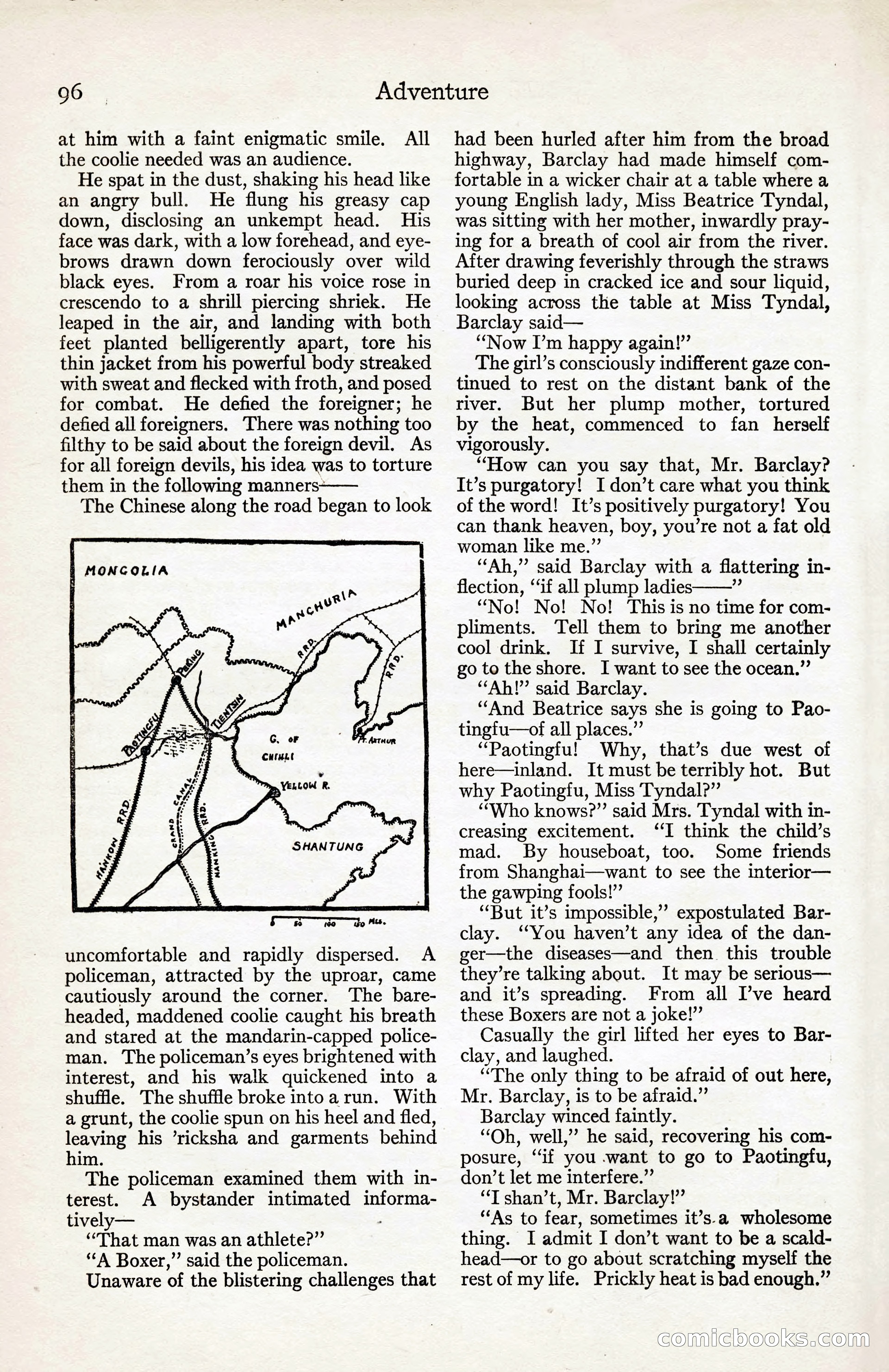 Adventure Magazine, August 30, 1923 — page 106 of 204