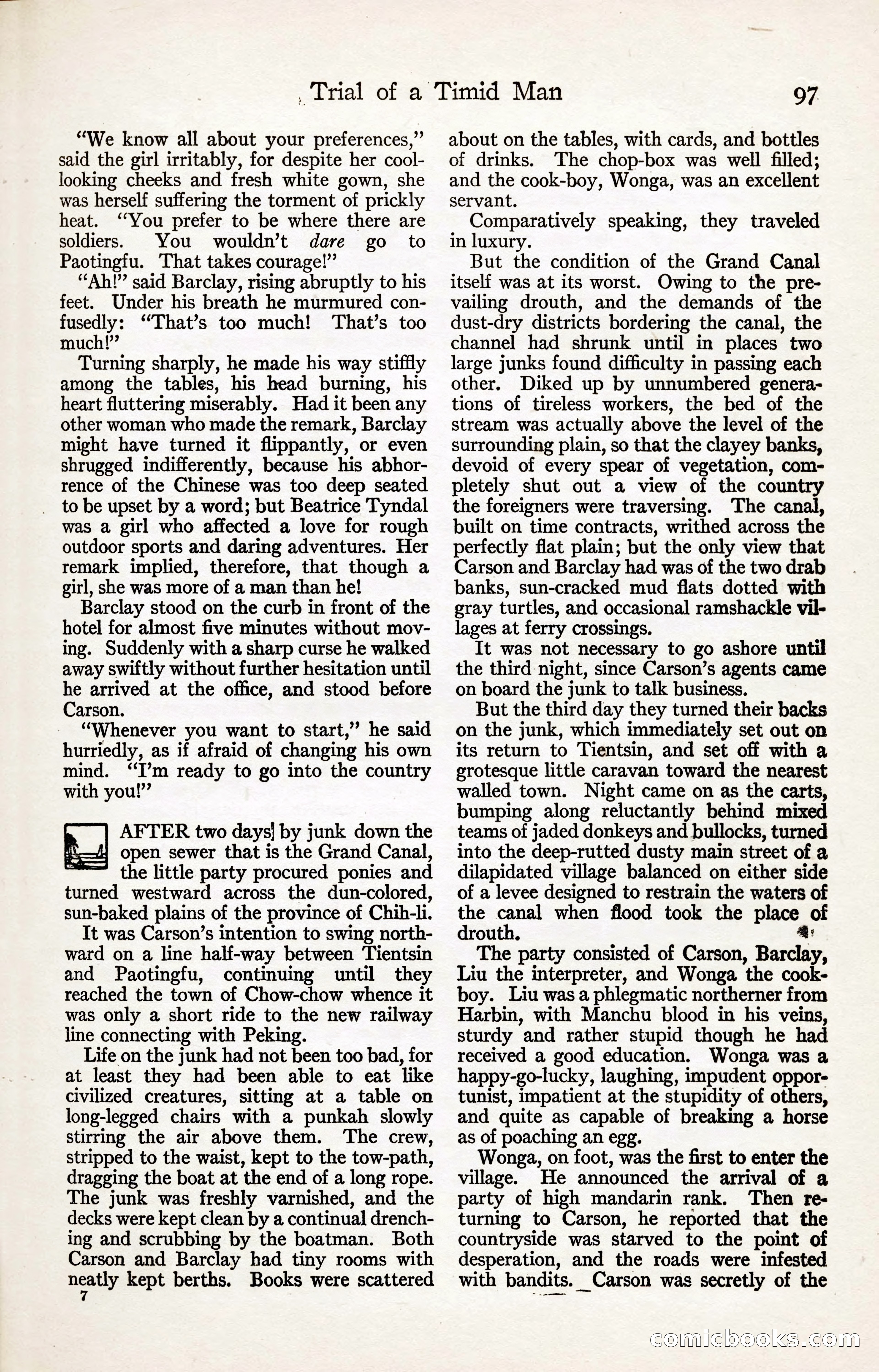 Adventure Magazine, August 30, 1923 — page 107 of 204