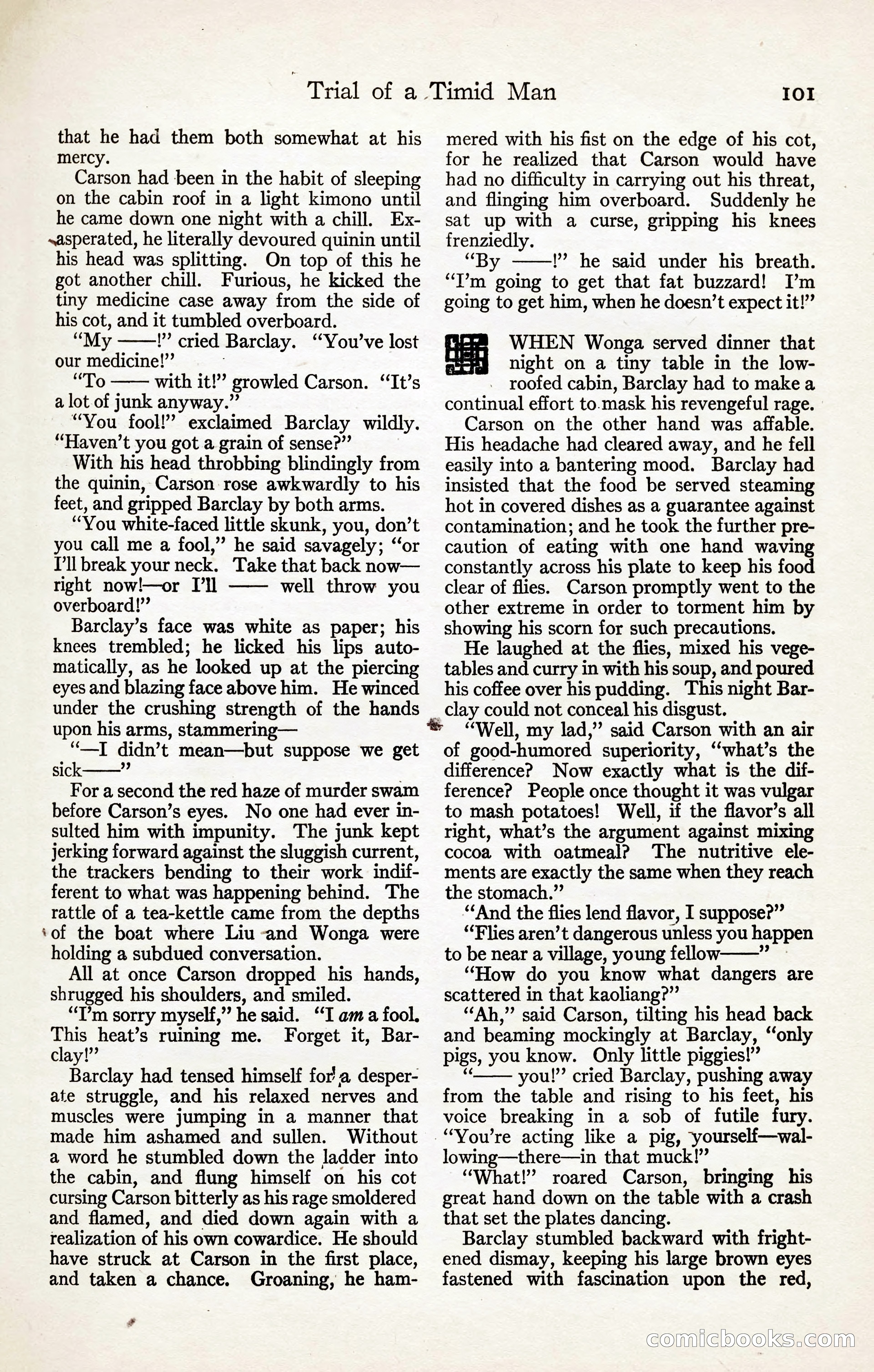 Adventure Magazine, August 30, 1923 — page 111 of 204