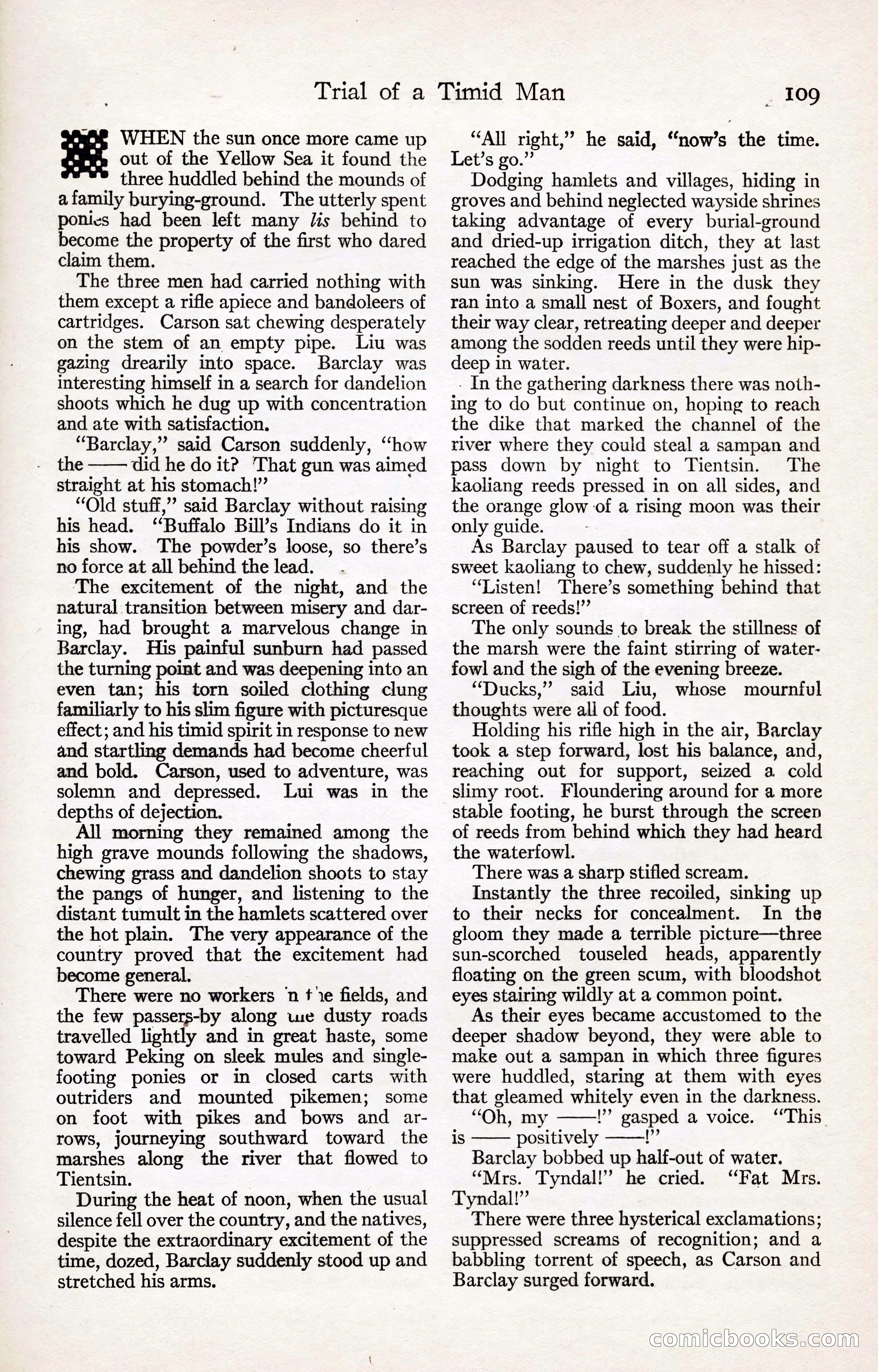 Adventure Magazine, August 30, 1923 — page 119 of 204
