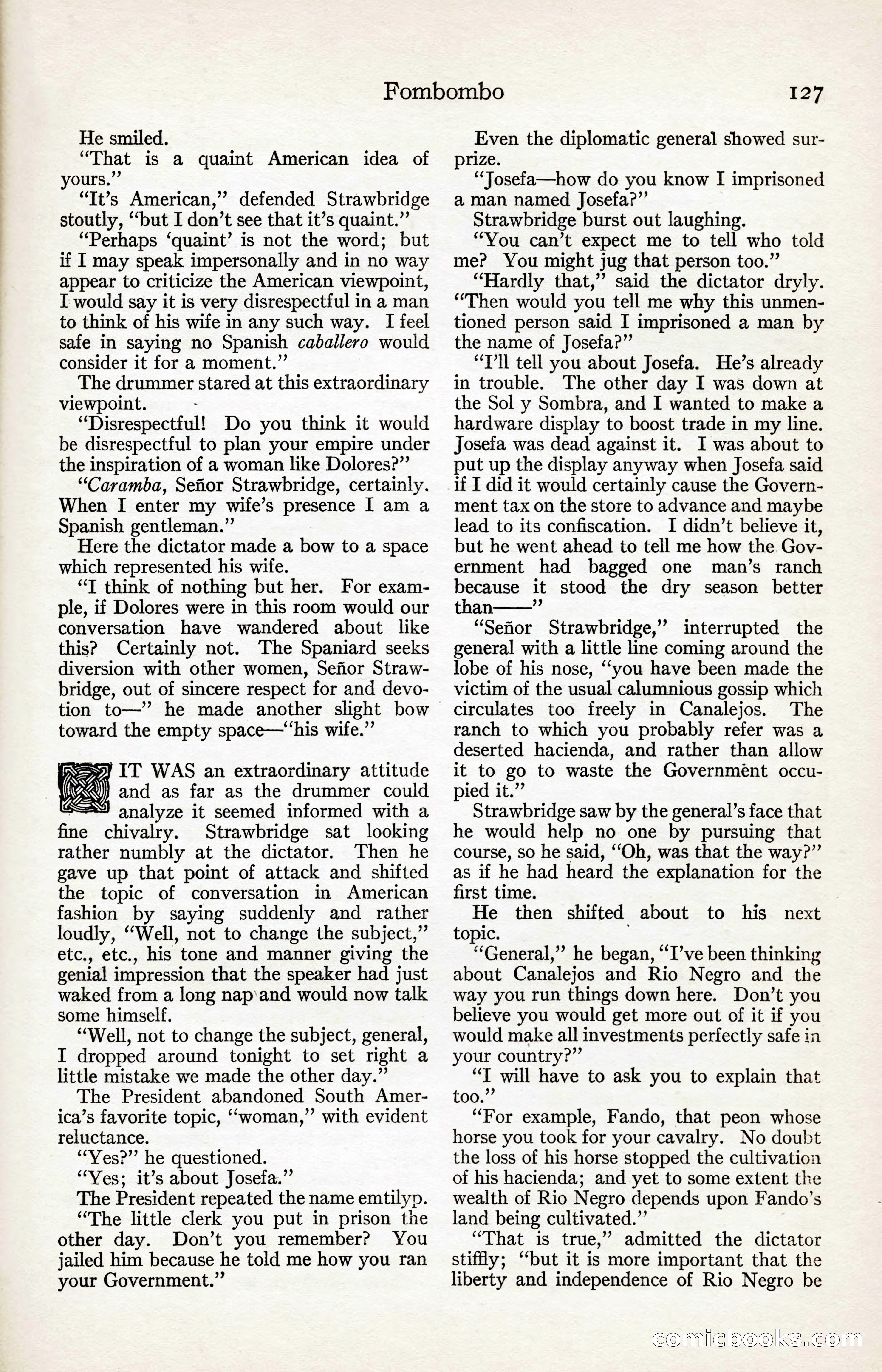 Adventure Magazine, August 30, 1923 — page 137 of 204
