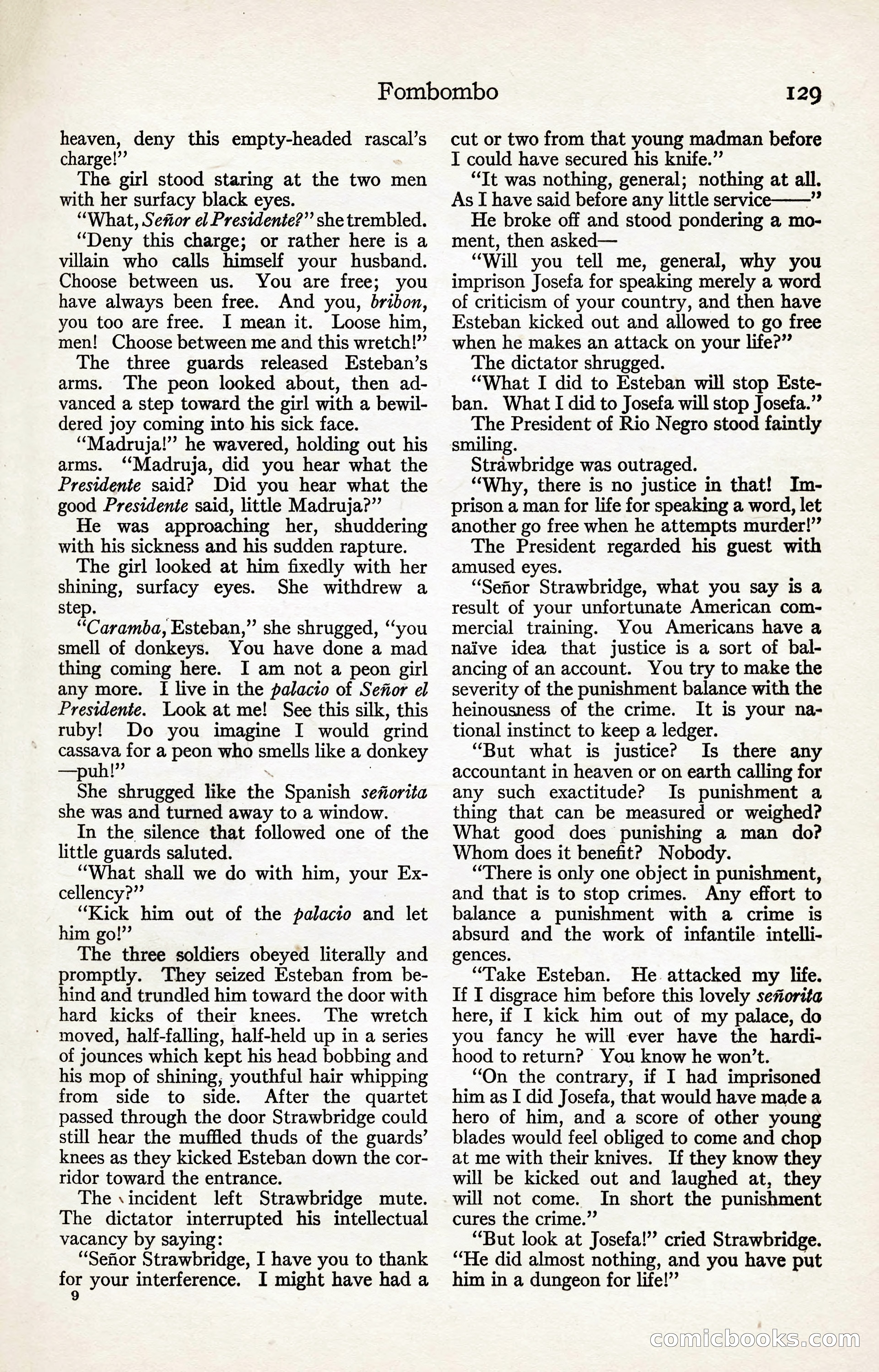 Adventure Magazine, August 30, 1923 — page 139 of 204