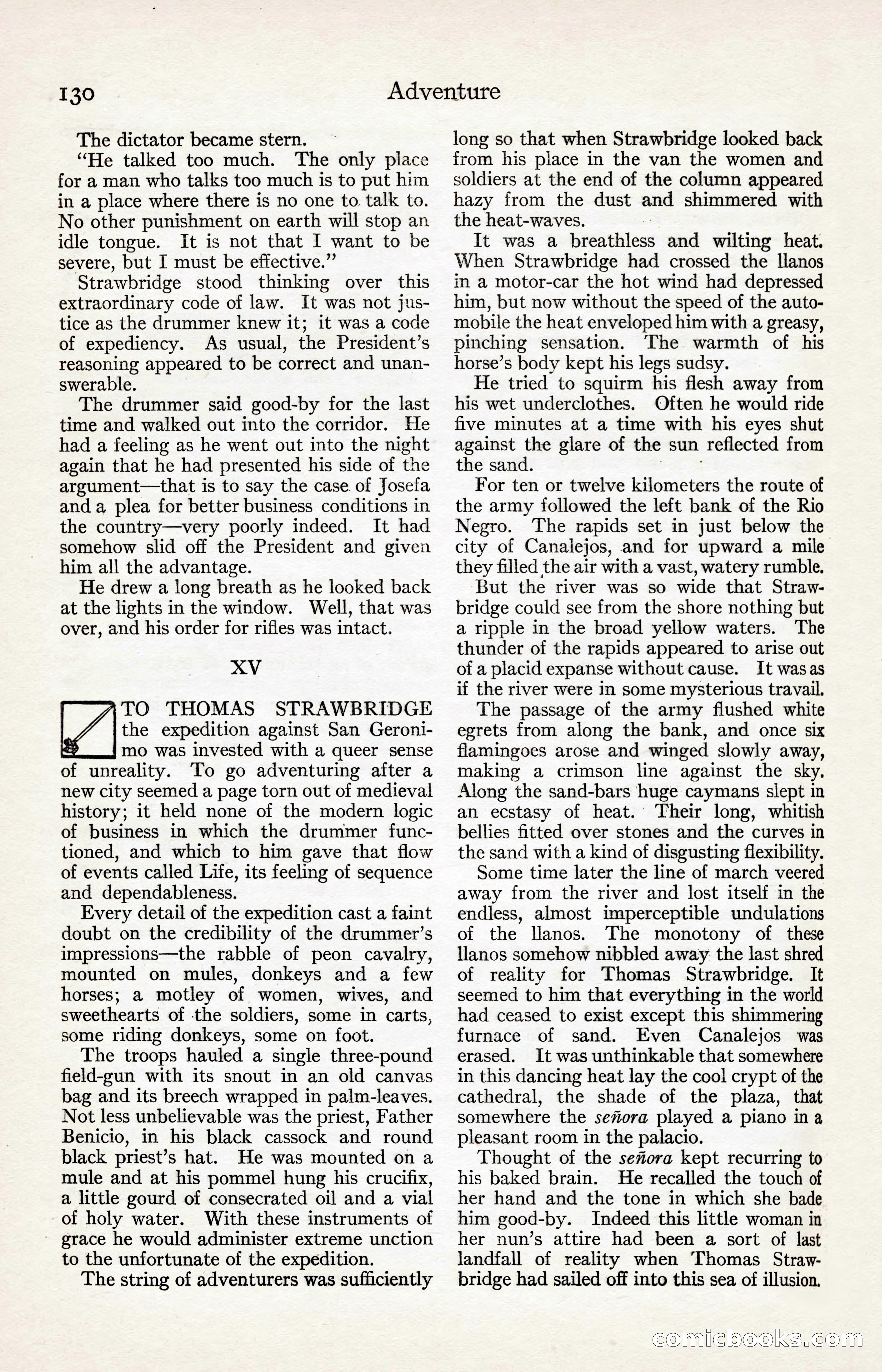 Adventure Magazine, August 30, 1923 — page 140 of 204