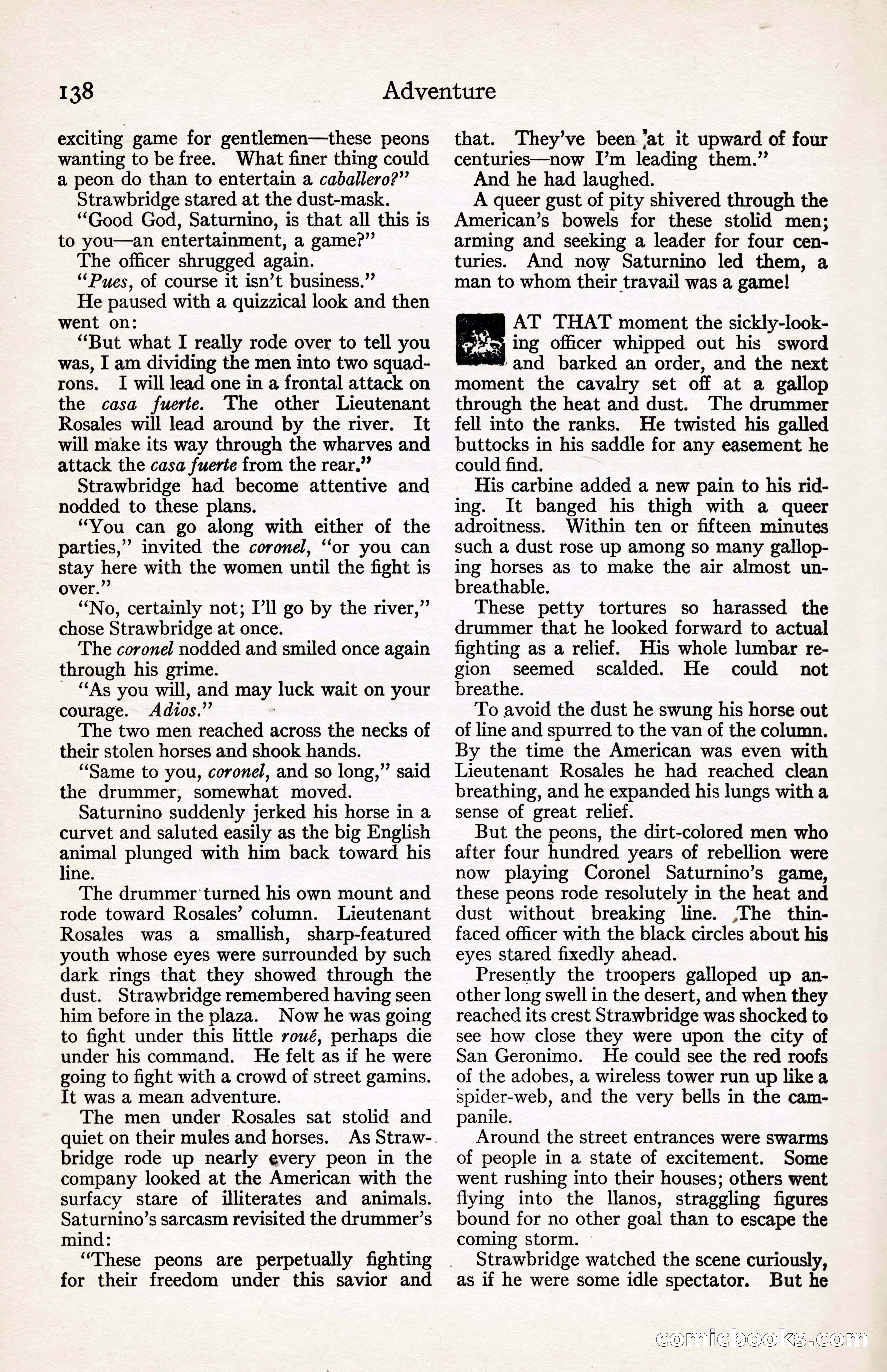 Adventure Magazine, August 30, 1923 — page 148 of 204