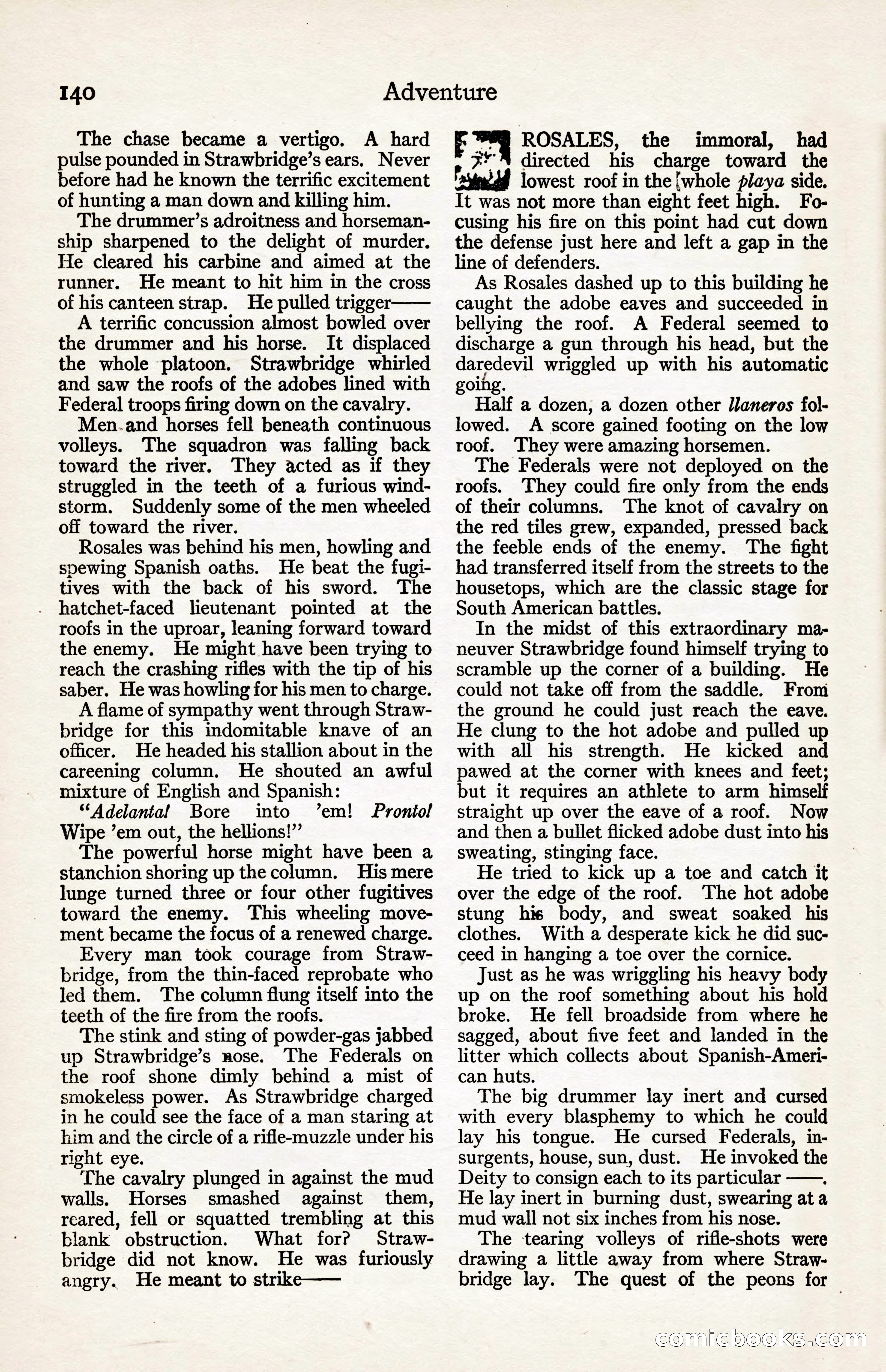 Adventure Magazine, August 30, 1923 — page 150 of 204