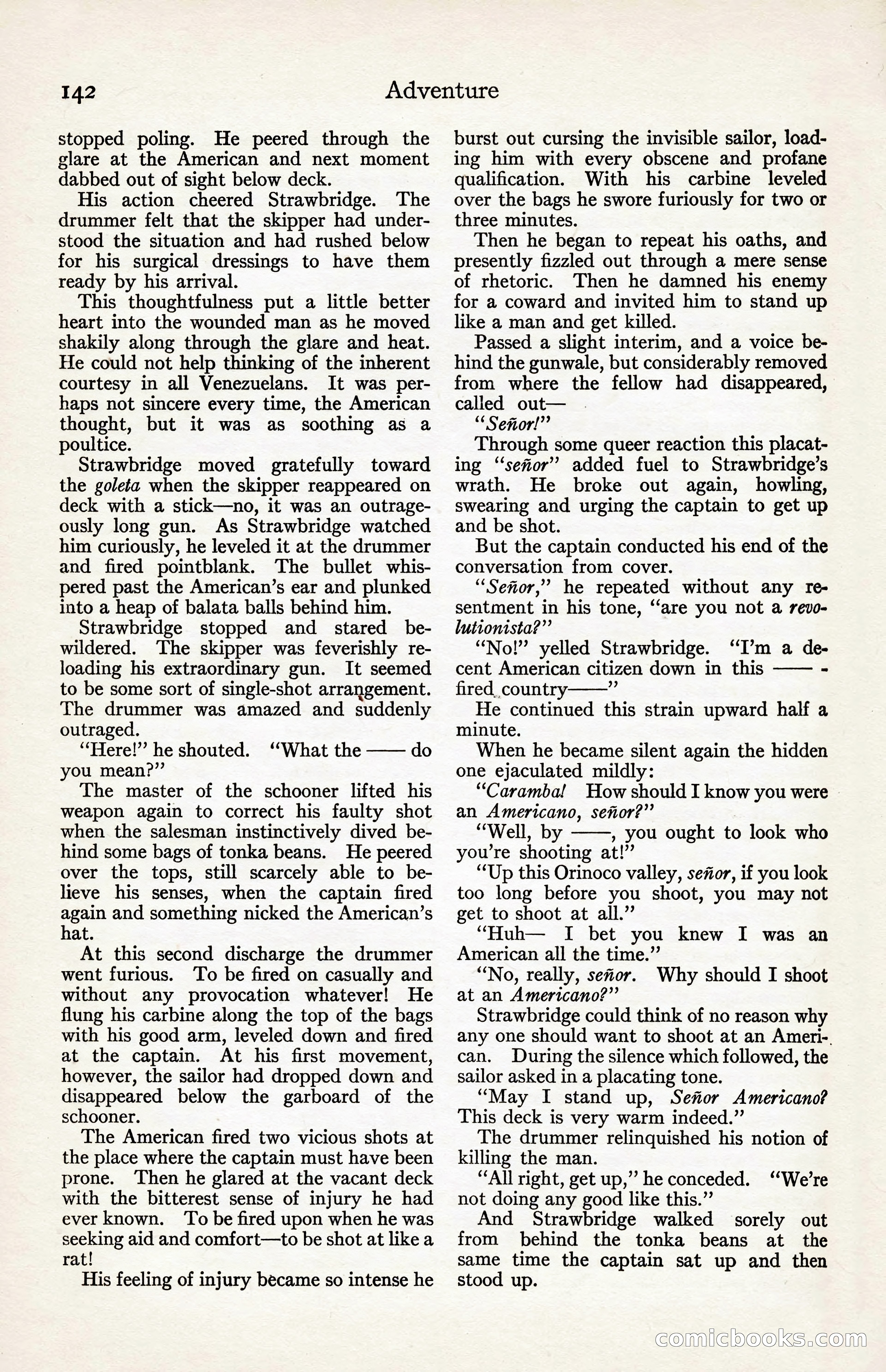 Adventure Magazine, August 30, 1923 — page 152 of 204