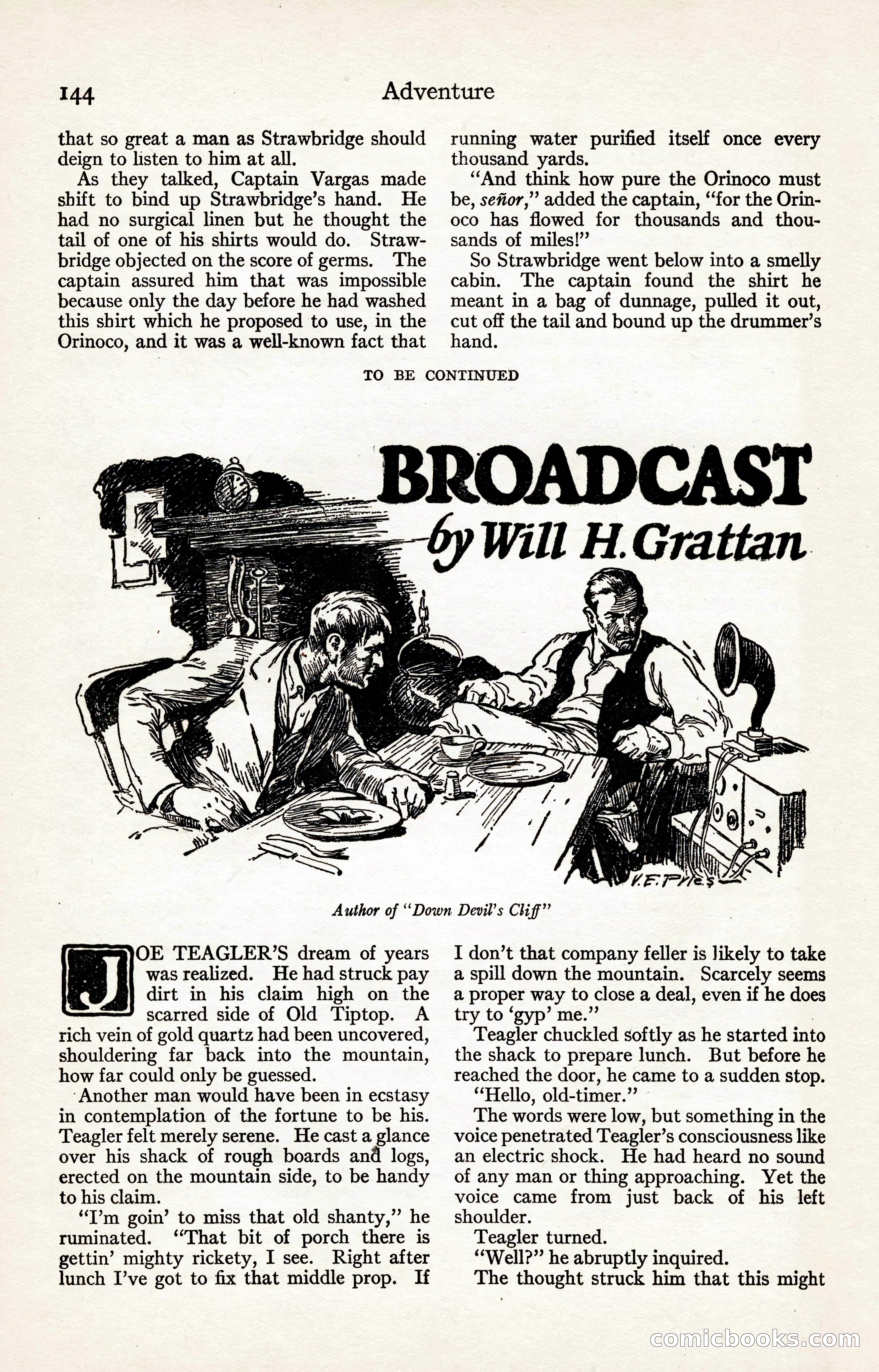 Adventure Magazine, August 30, 1923 — page 154 of 204