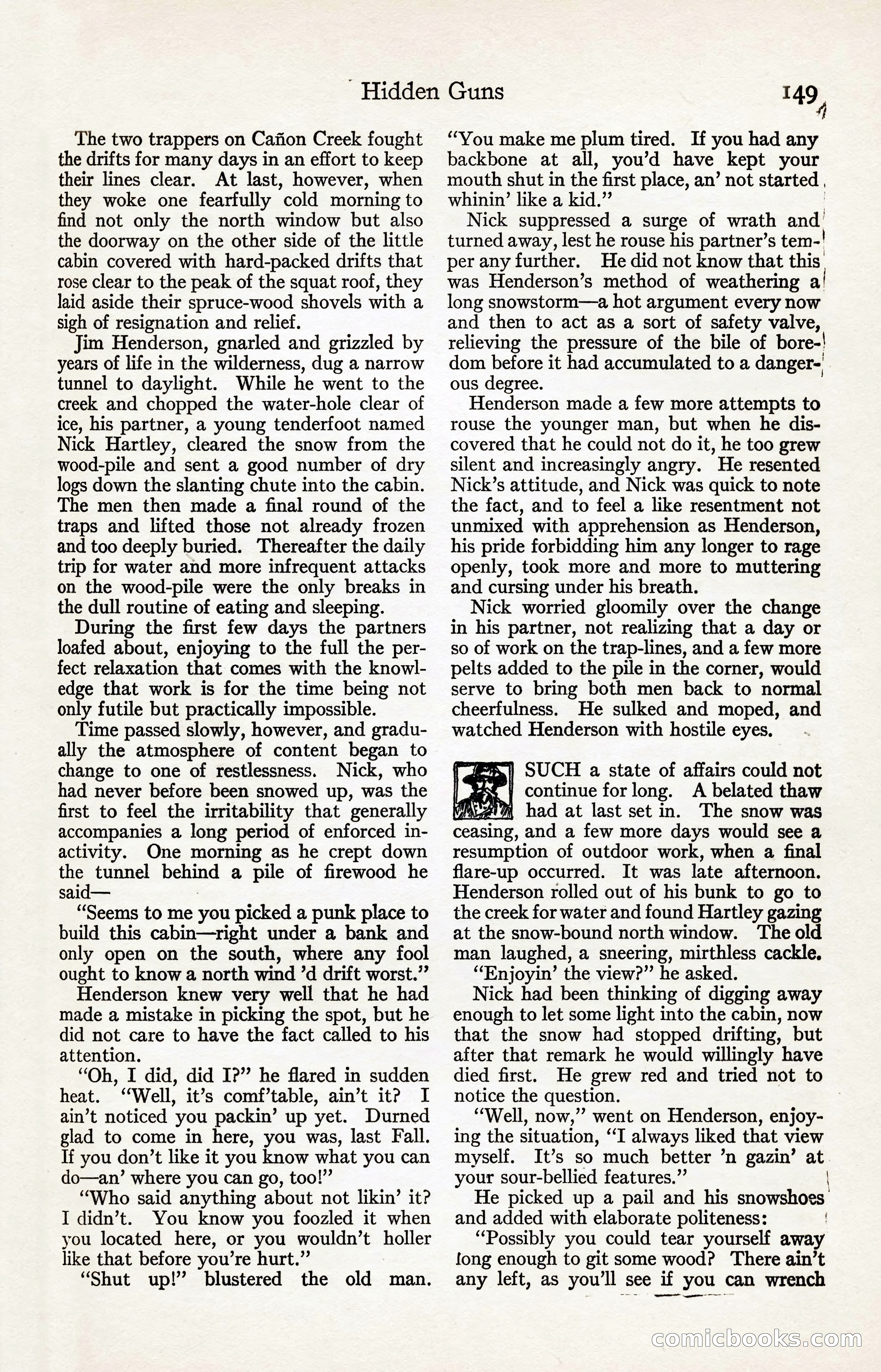 Adventure Magazine, August 30, 1923 — page 159 of 204