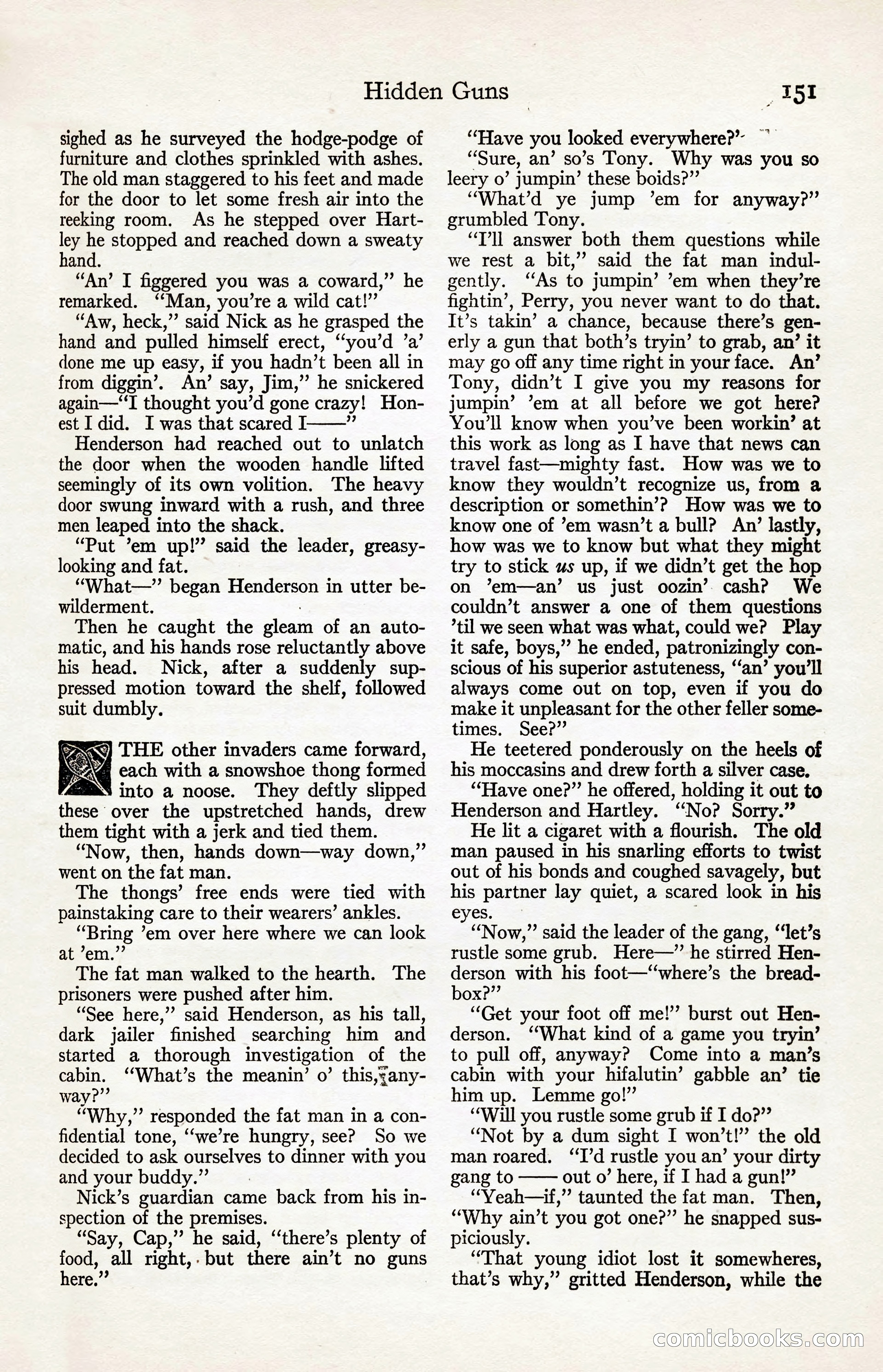 Adventure Magazine, August 30, 1923 — page 161 of 204