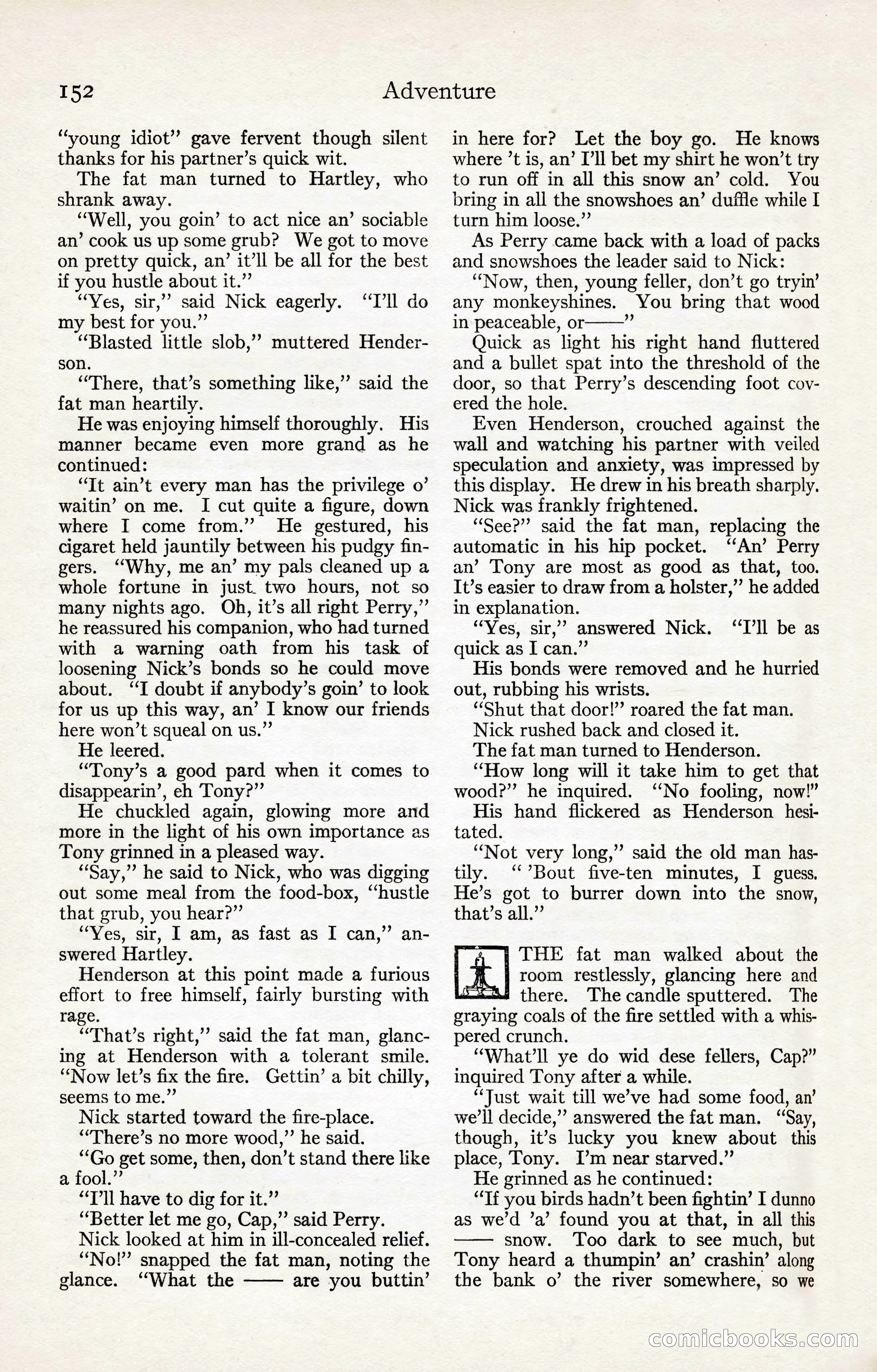 Adventure Magazine, August 30, 1923 — page 162 of 204