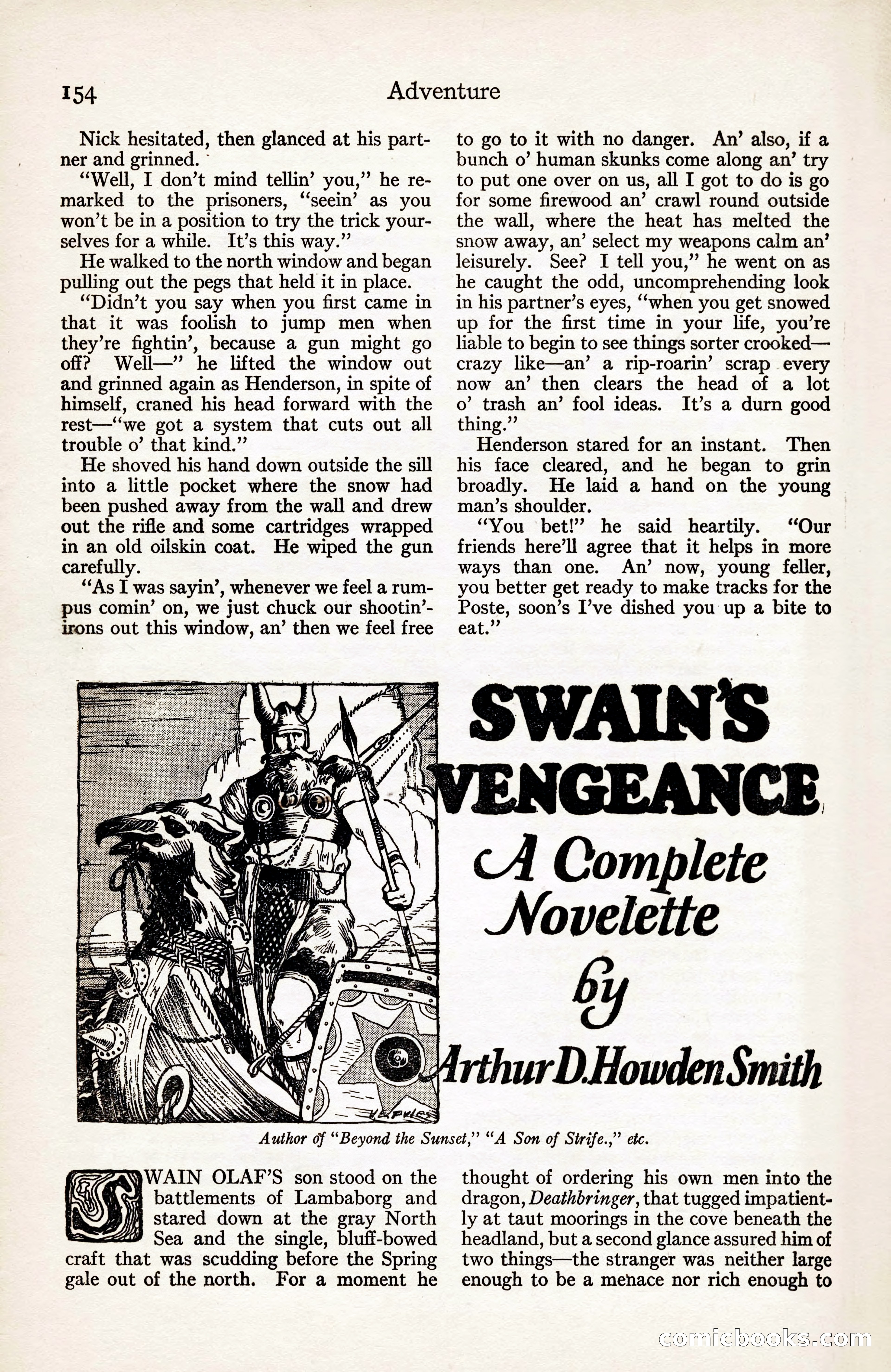 Adventure Magazine, August 30, 1923 — page 164 of 204