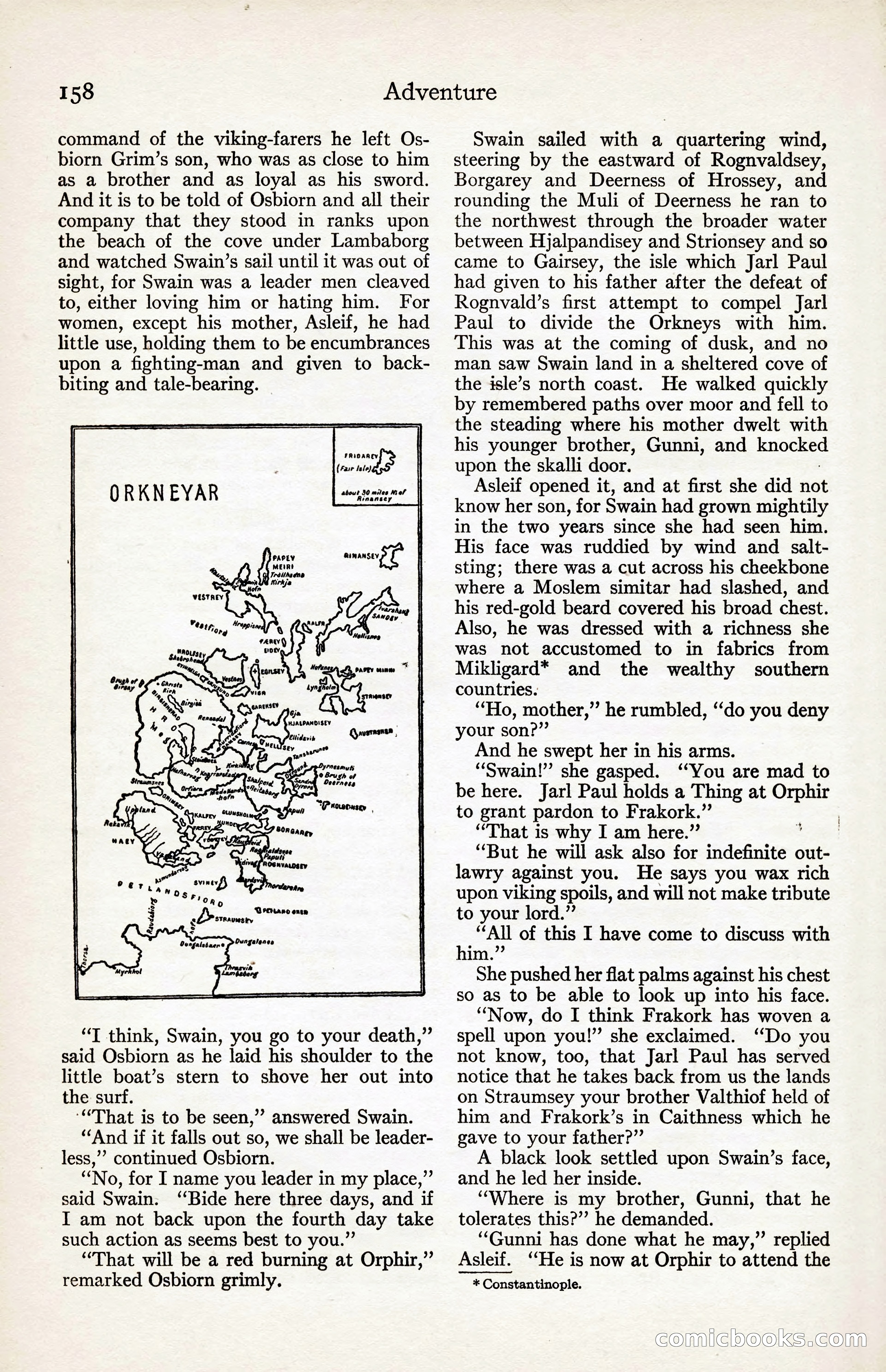 Adventure Magazine, August 30, 1923 — page 168 of 204