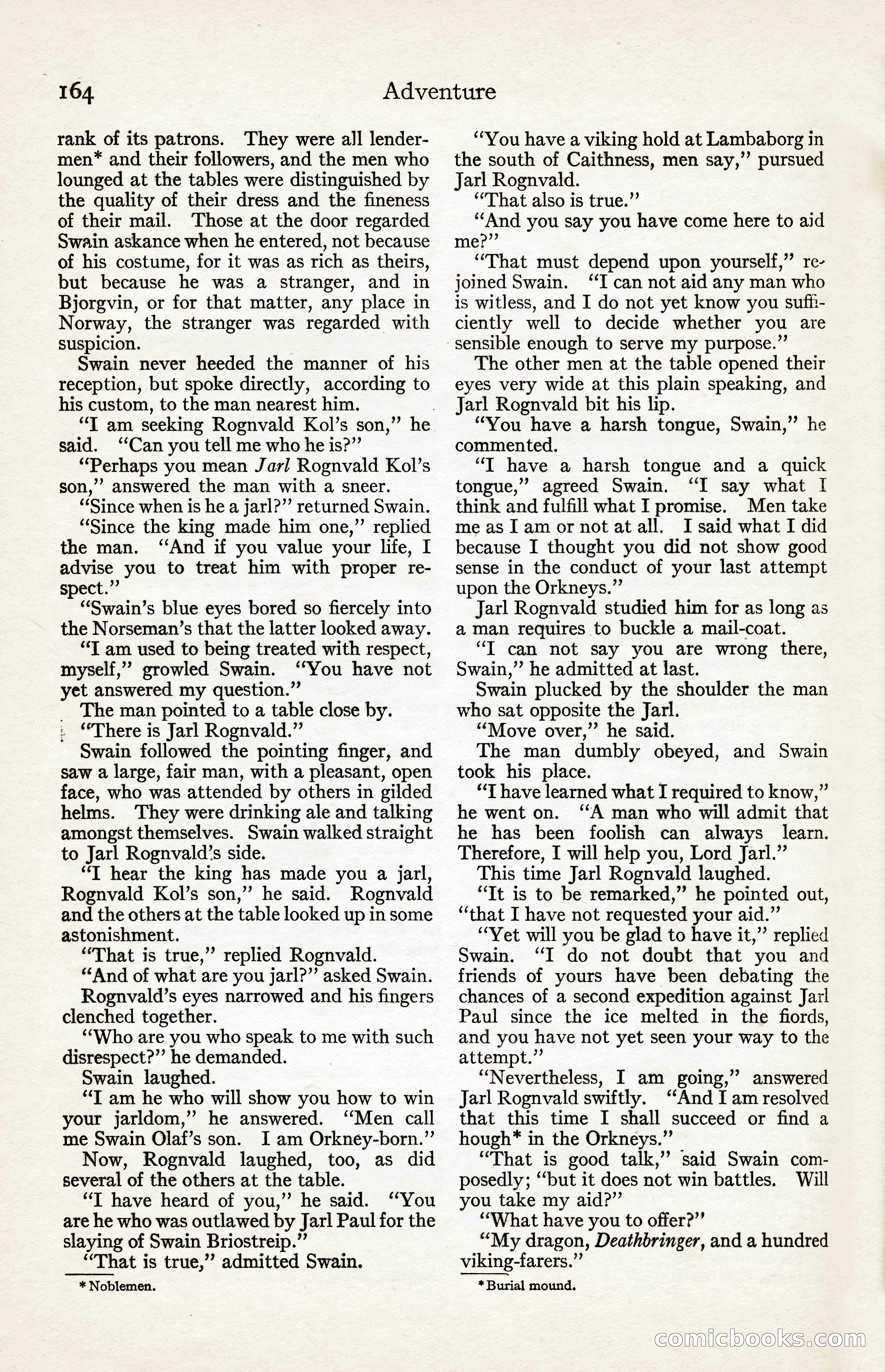 Adventure Magazine, August 30, 1923 — page 174 of 204