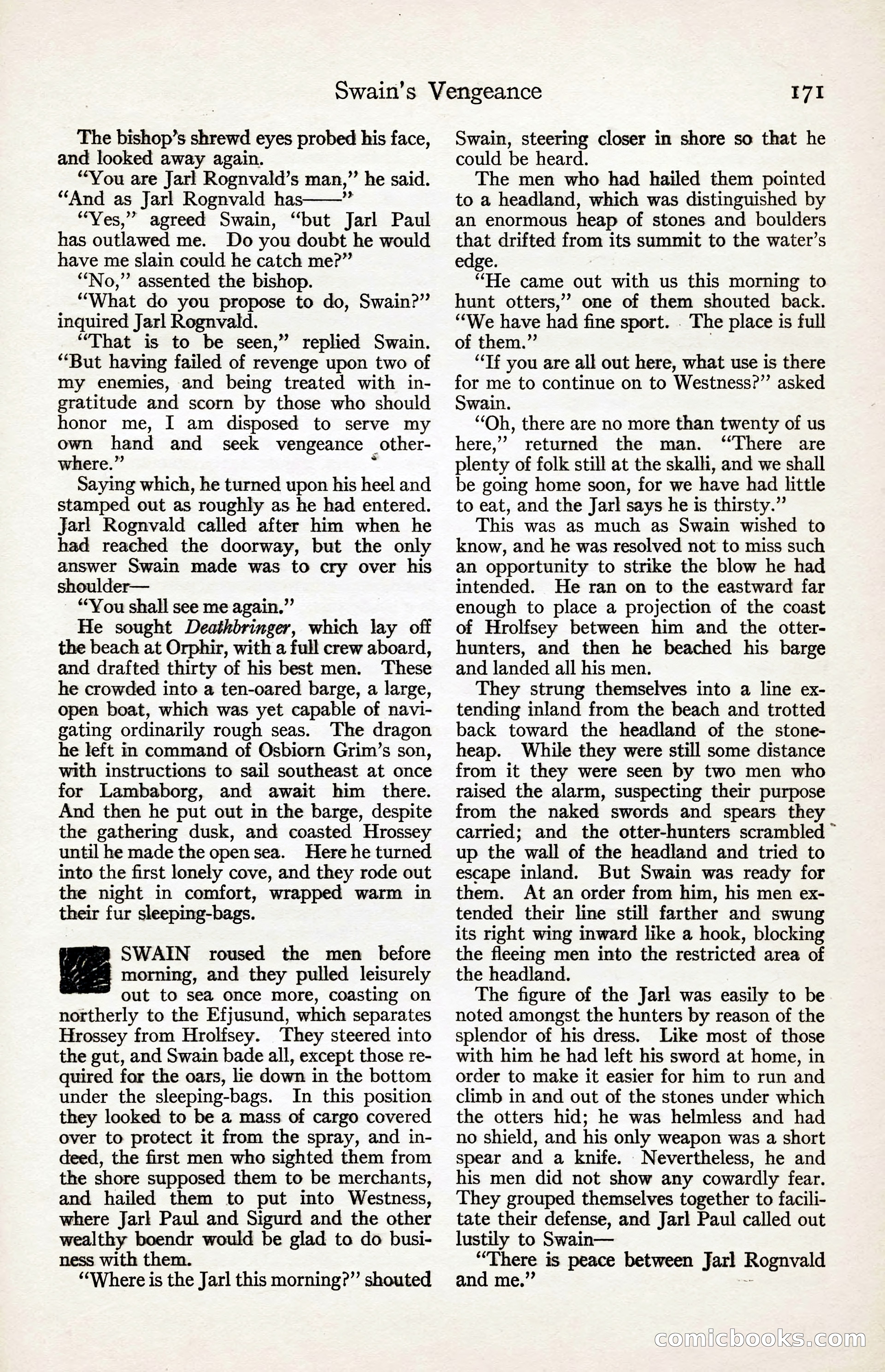 Adventure Magazine, August 30, 1923 — page 181 of 204