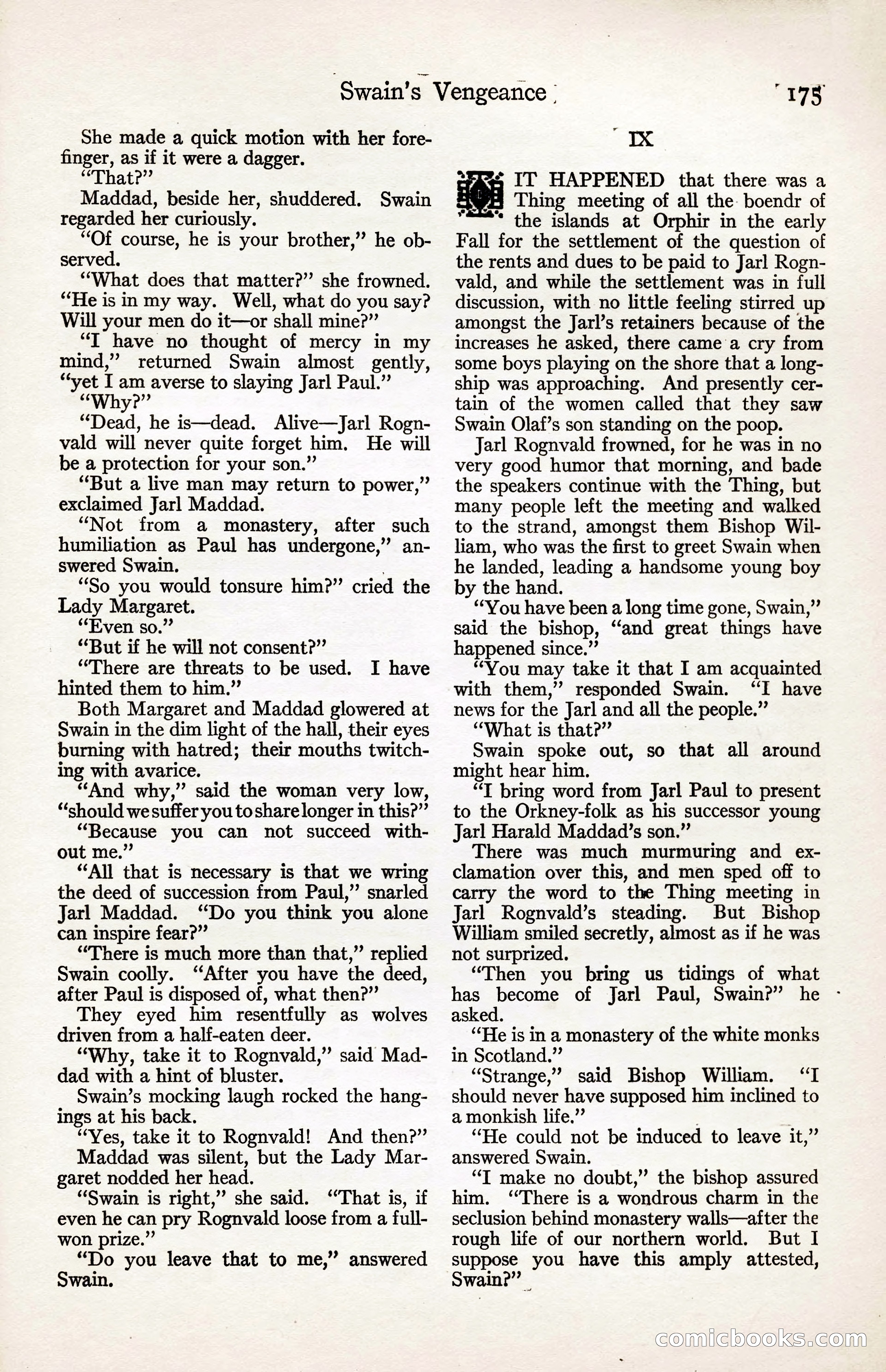 Adventure Magazine, August 30, 1923 — page 185 of 204