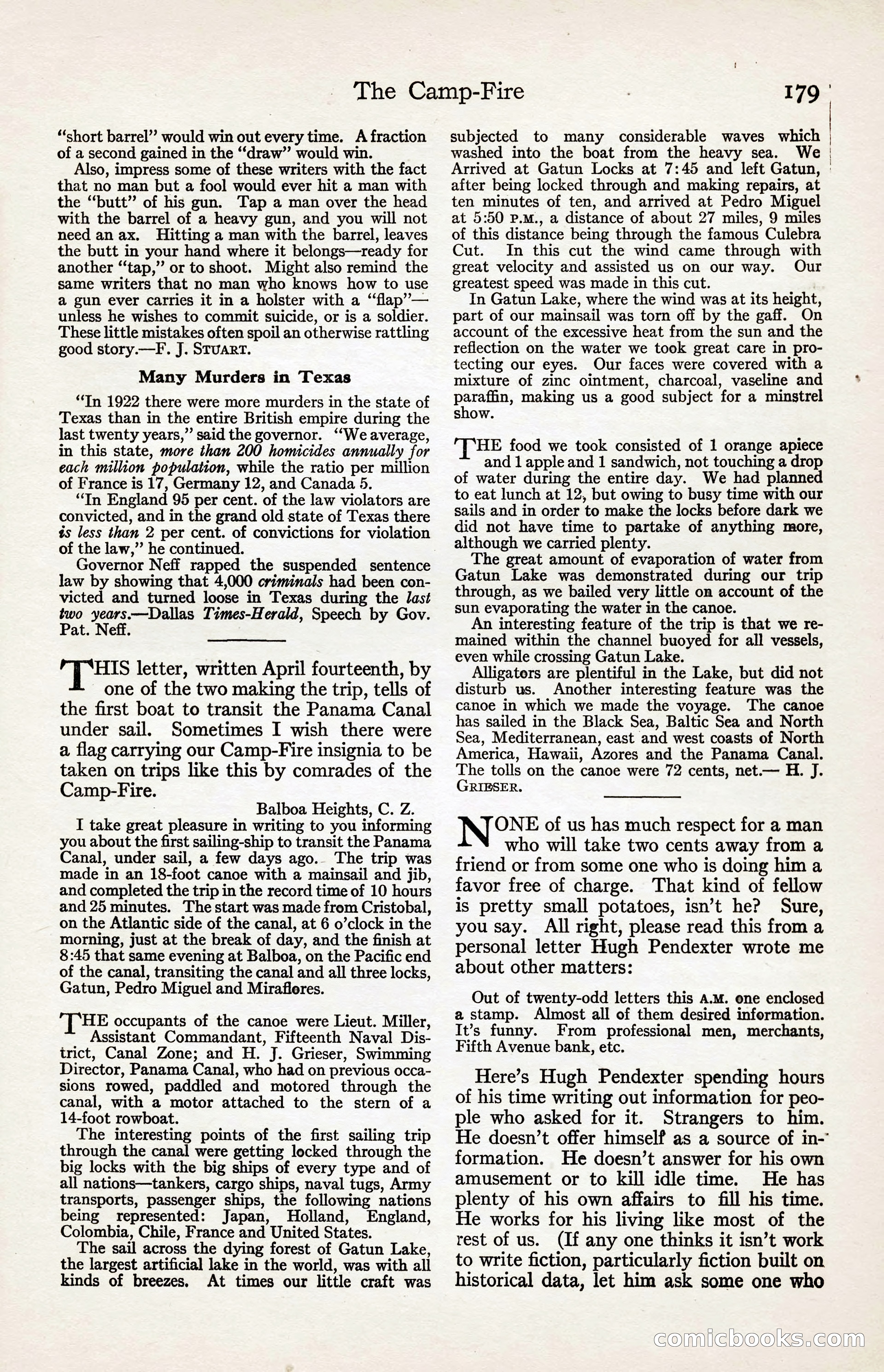 Adventure Magazine, August 30, 1923 — page 189 of 204