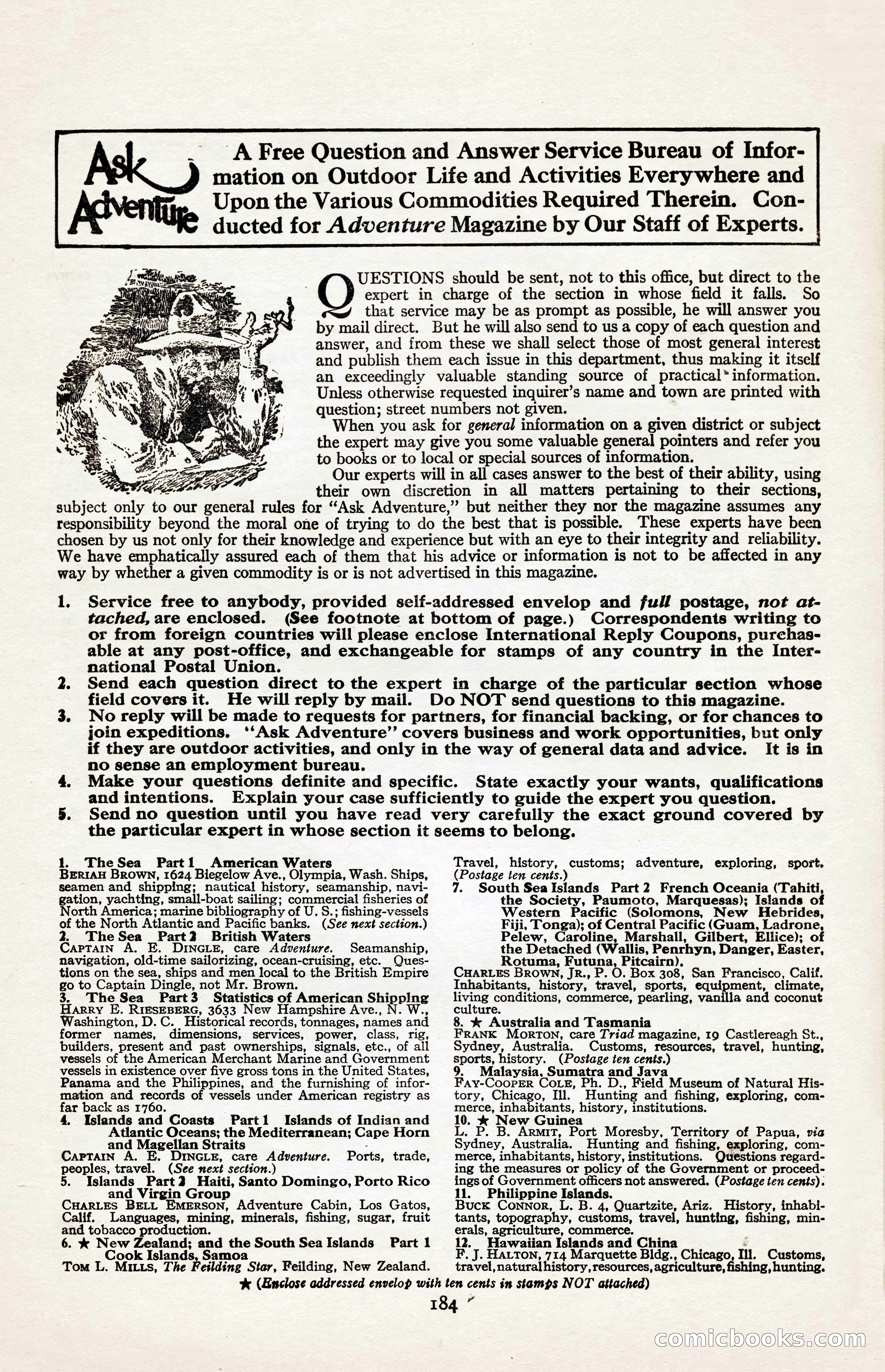 Adventure Magazine, August 30, 1923 — page 194 of 204