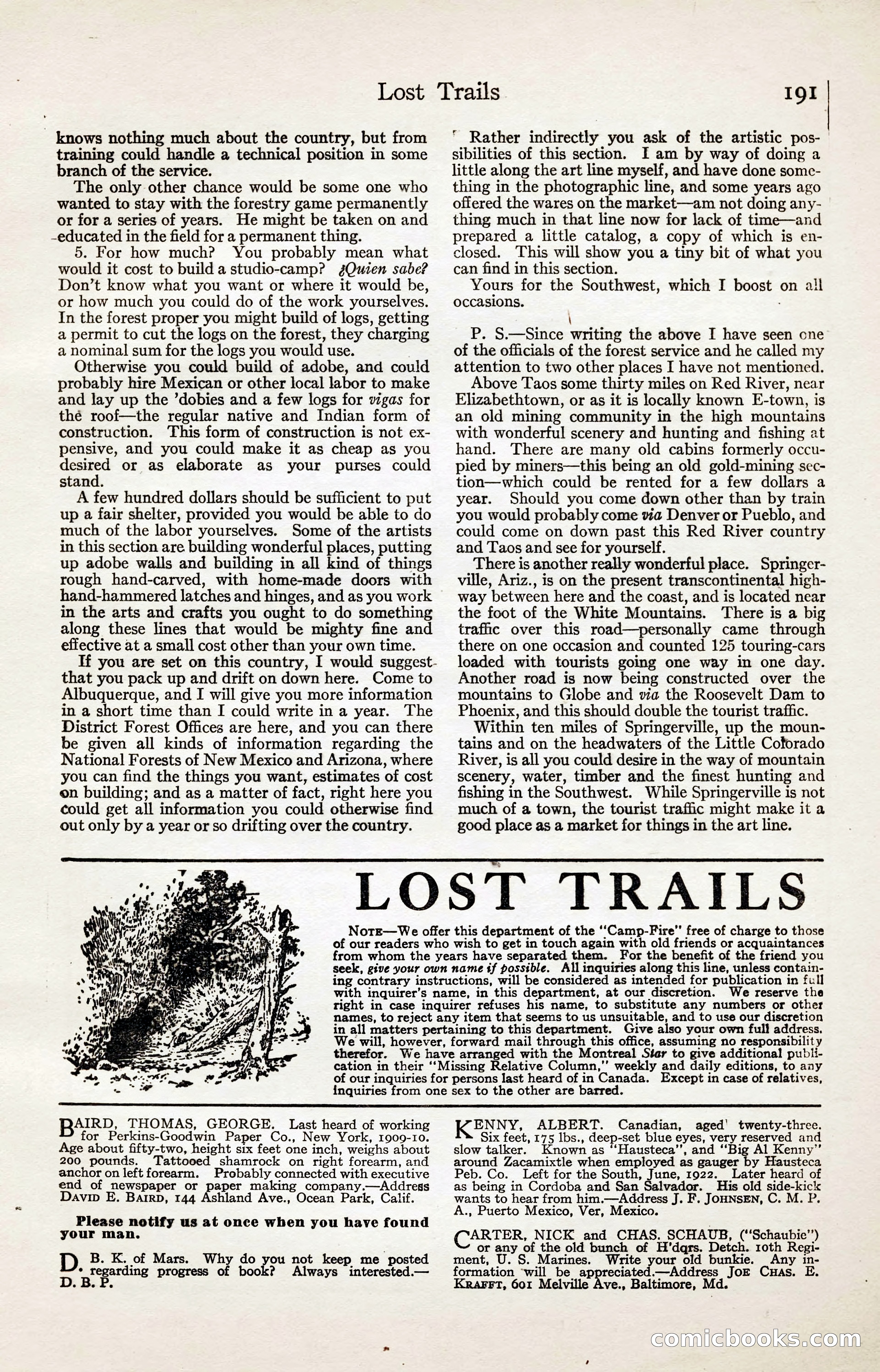 Adventure Magazine, August 30, 1923 — page 201 of 204
