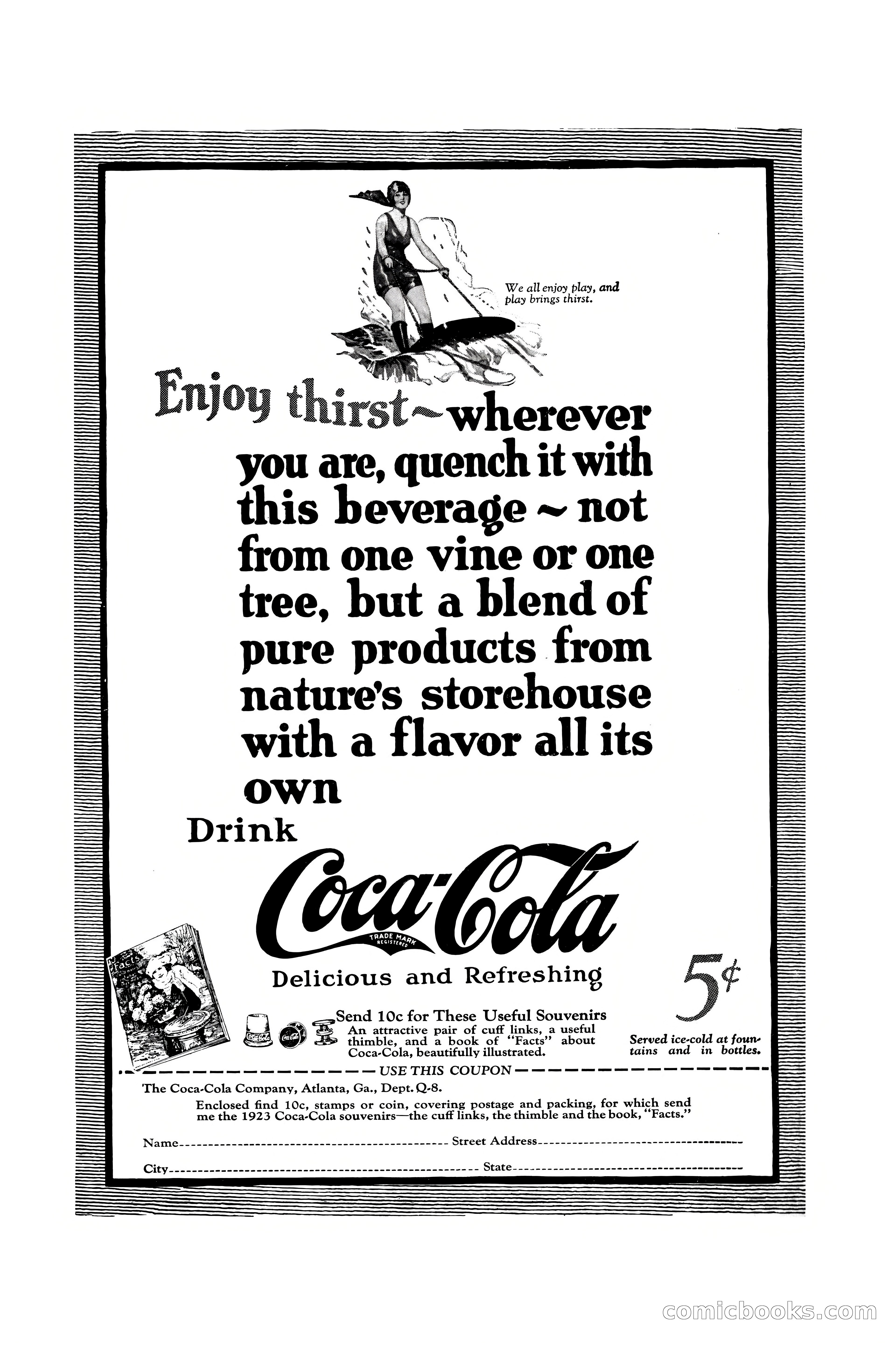 Adventure Magazine, August 30, 1923 — page 203 of 204
