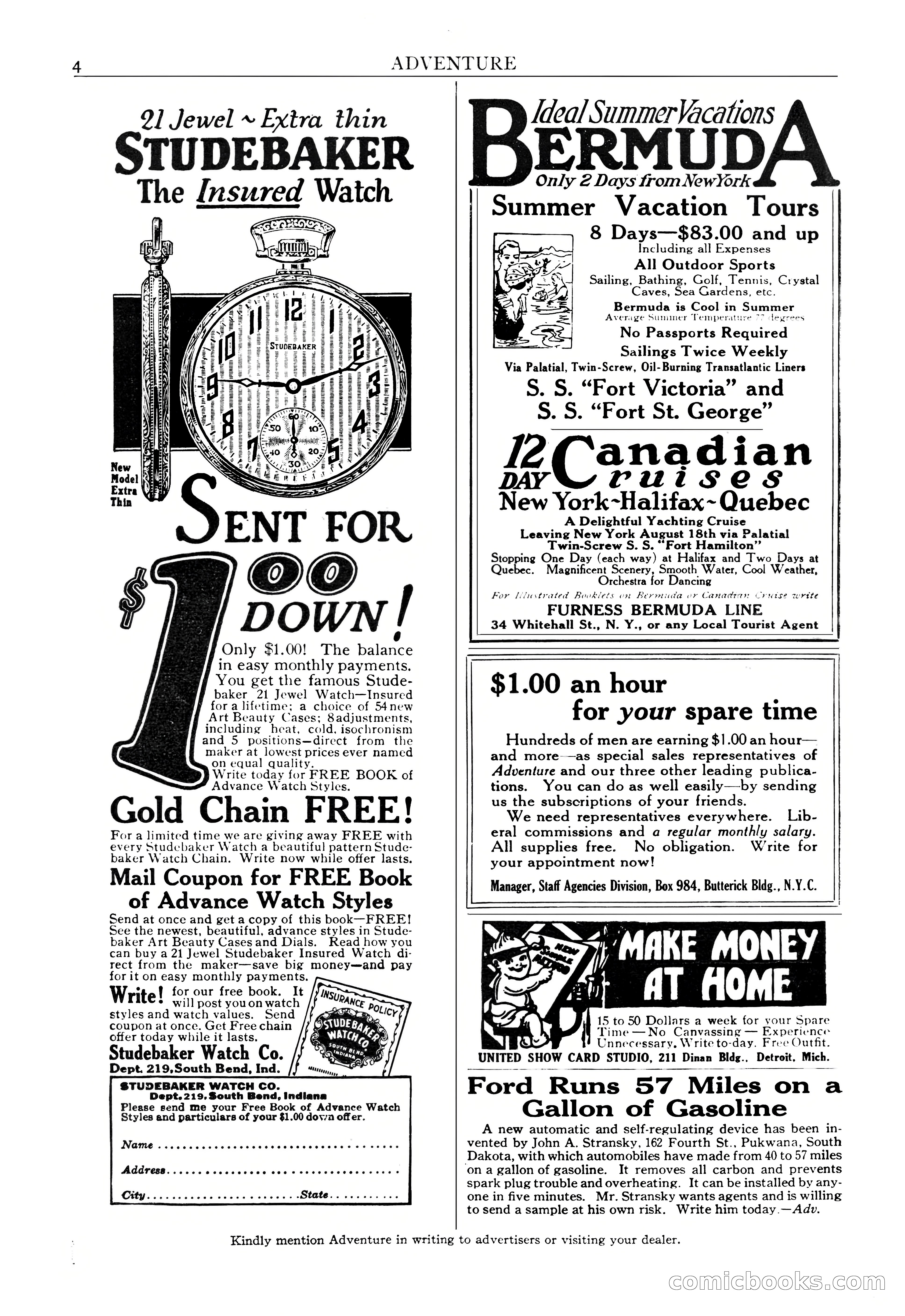 Adventure Magazine, September 20, 1923 — page 6 of 208