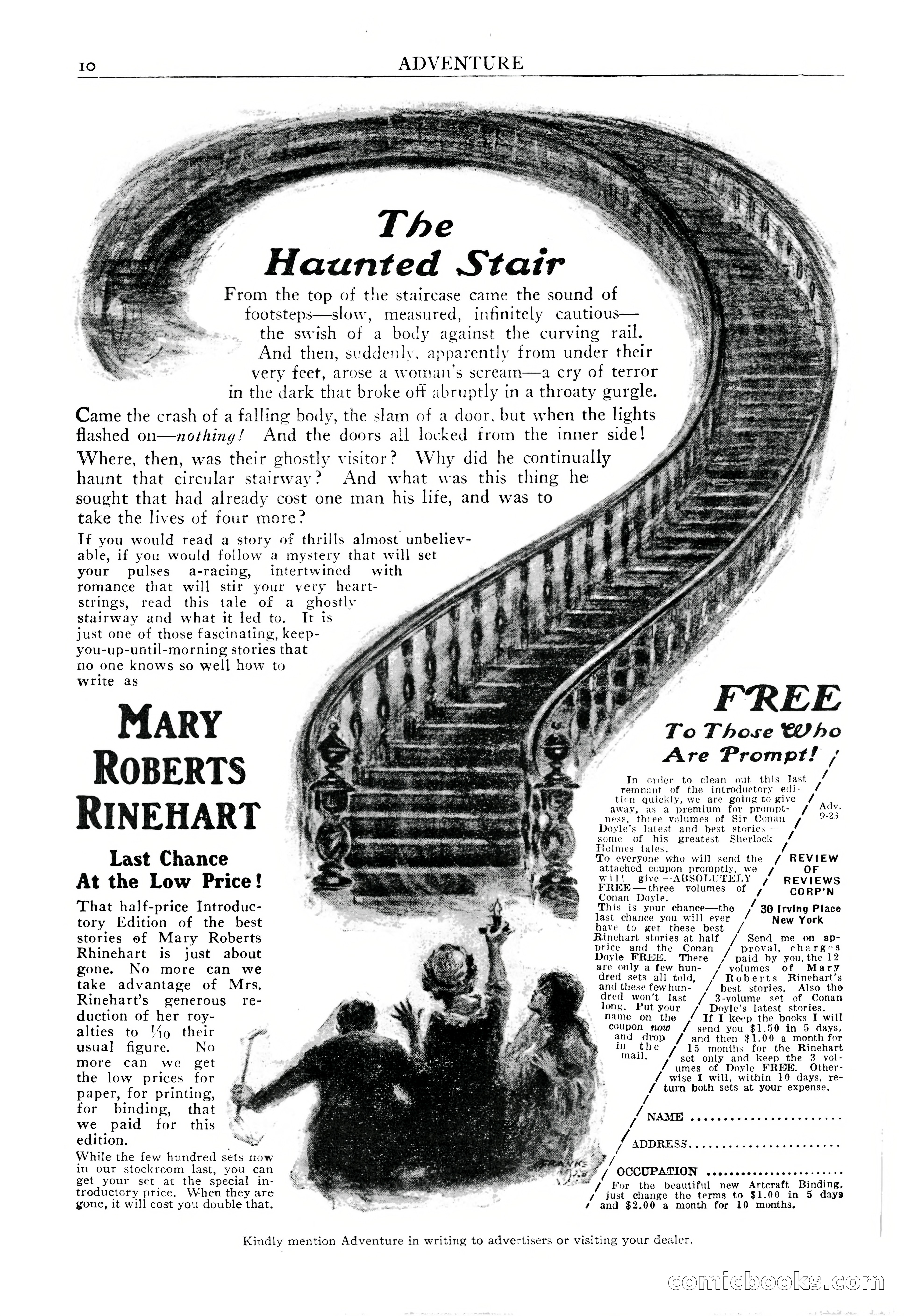 Adventure Magazine, September 20, 1923 — page 12 of 208