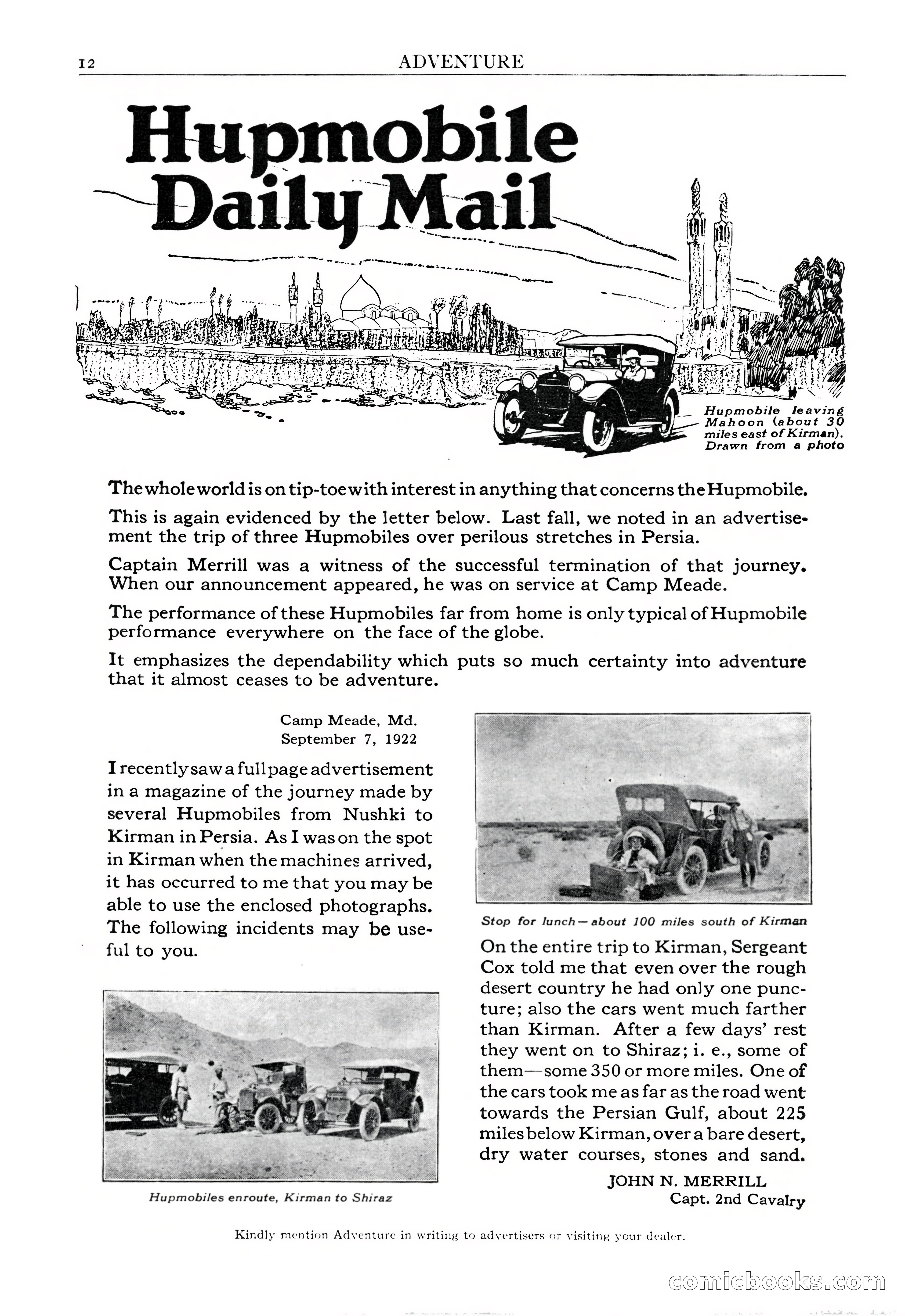 Adventure Magazine, September 20, 1923 — page 14 of 208