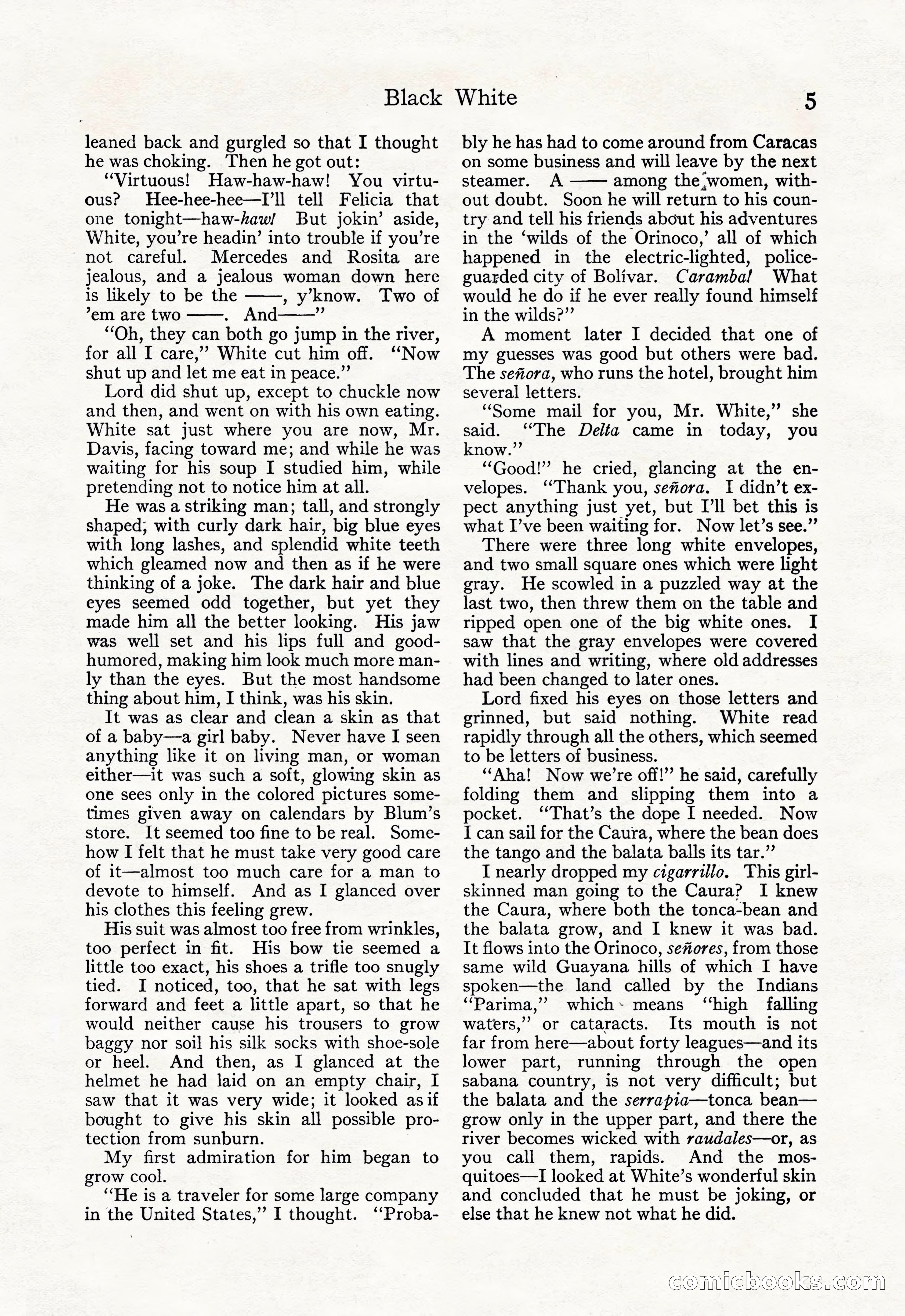 Adventure Magazine, September 20, 1923 — page 19 of 208