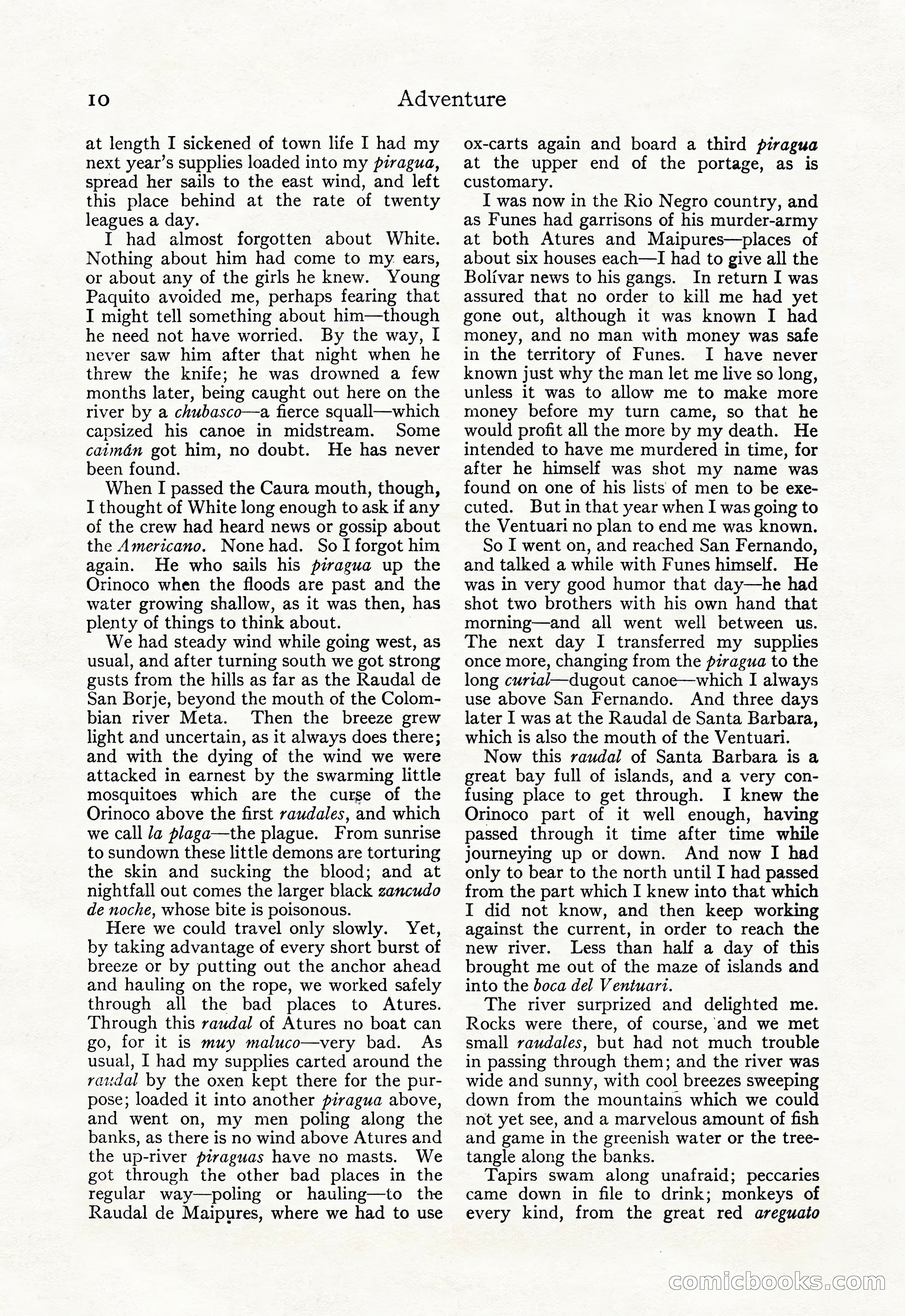 Adventure Magazine, September 20, 1923 — page 24 of 208